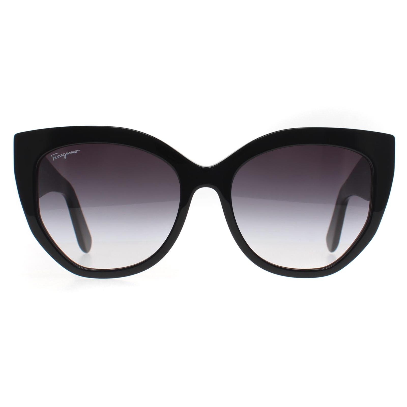 Salvatore Ferragamo Sunglasses SF1061S 001 Black Gray  display picture 2