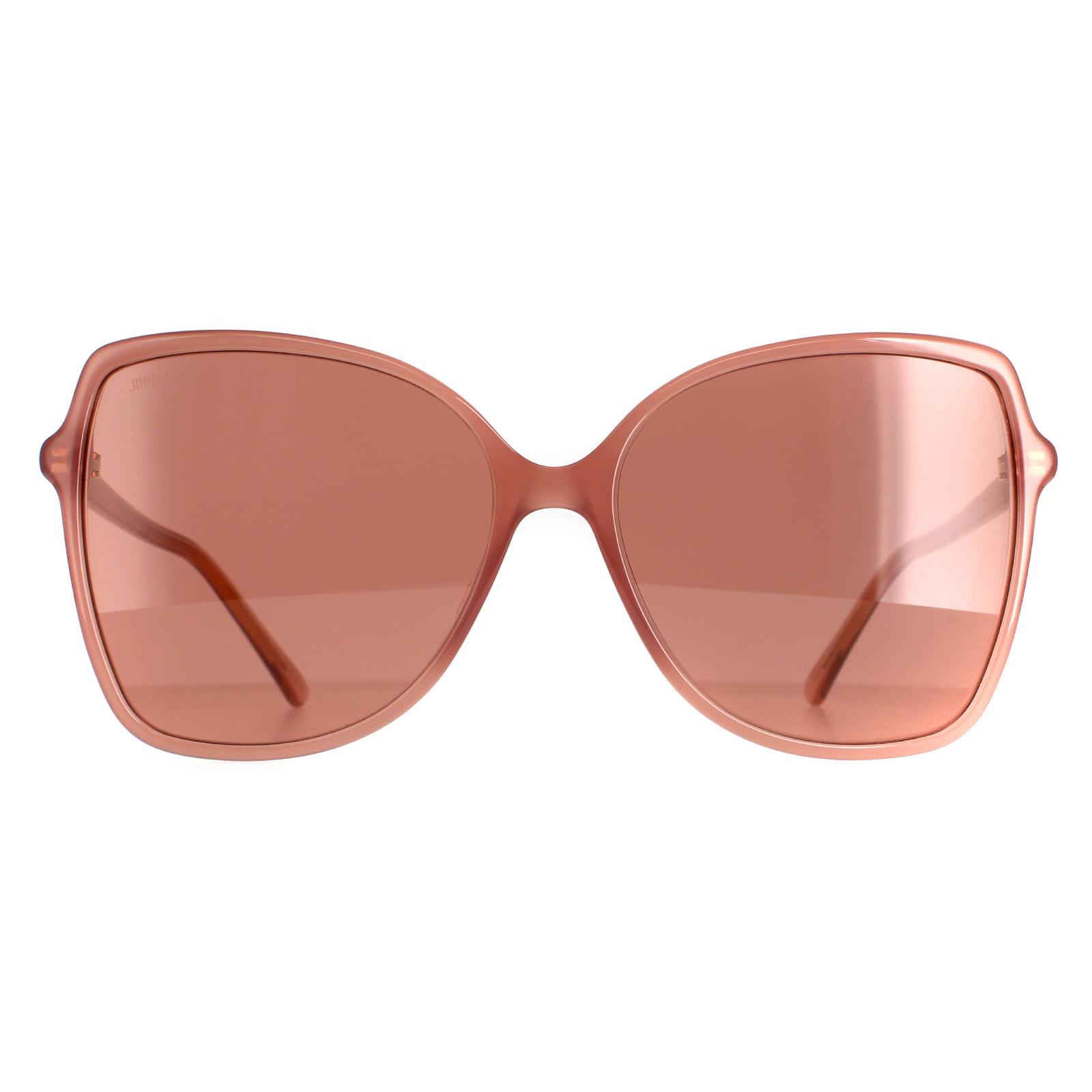 Jimmy Choo Burgundy Sunglasses Beth | Cranberry Cat Eye Sunglasses | JIMMY CHOO main image 3