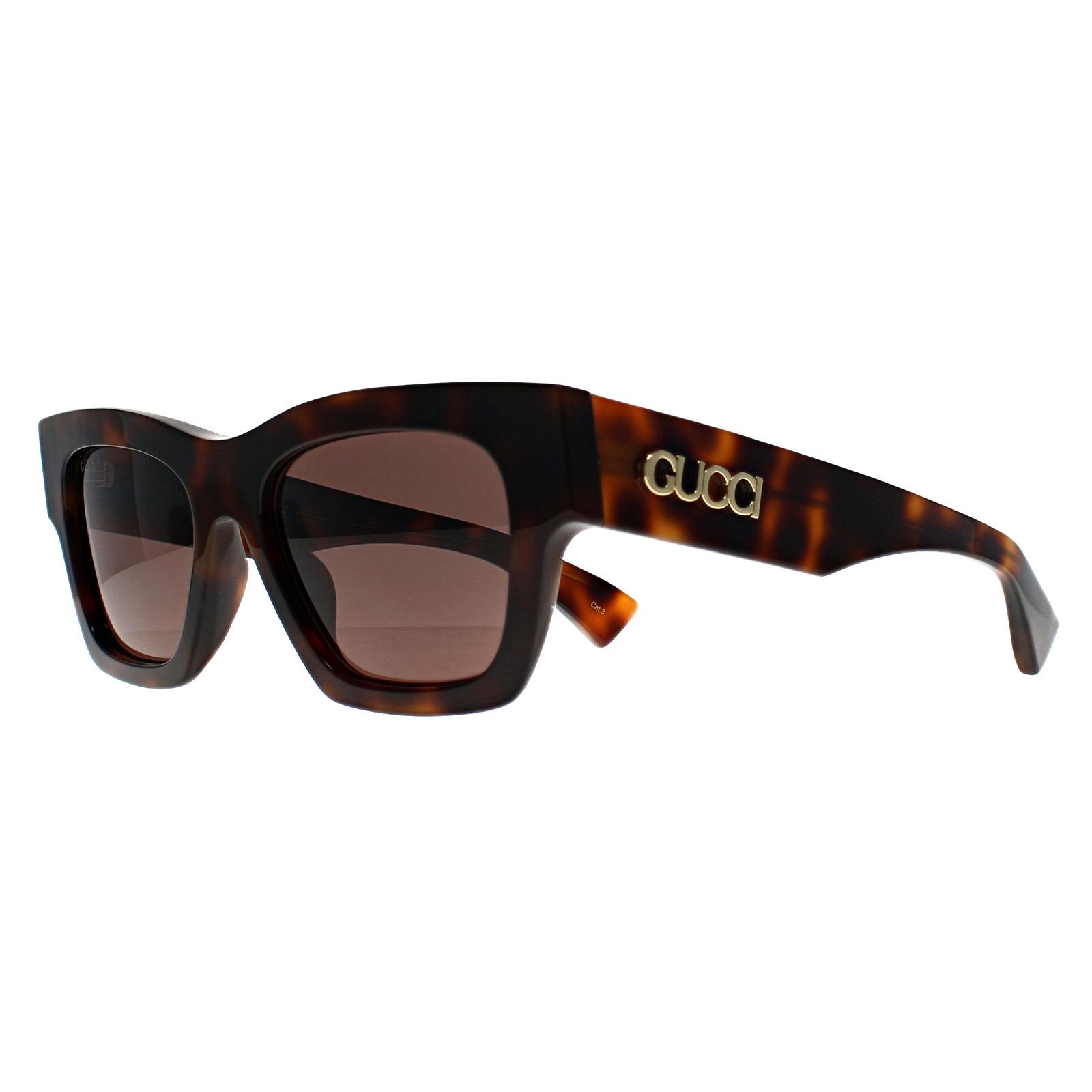 NEW GUCCI SUNGLASSES HAVANA WOMEN EYEWEAR GUCCI GG1835S 002 0GC002607__1100L1__PIC01__nosh  main image 4