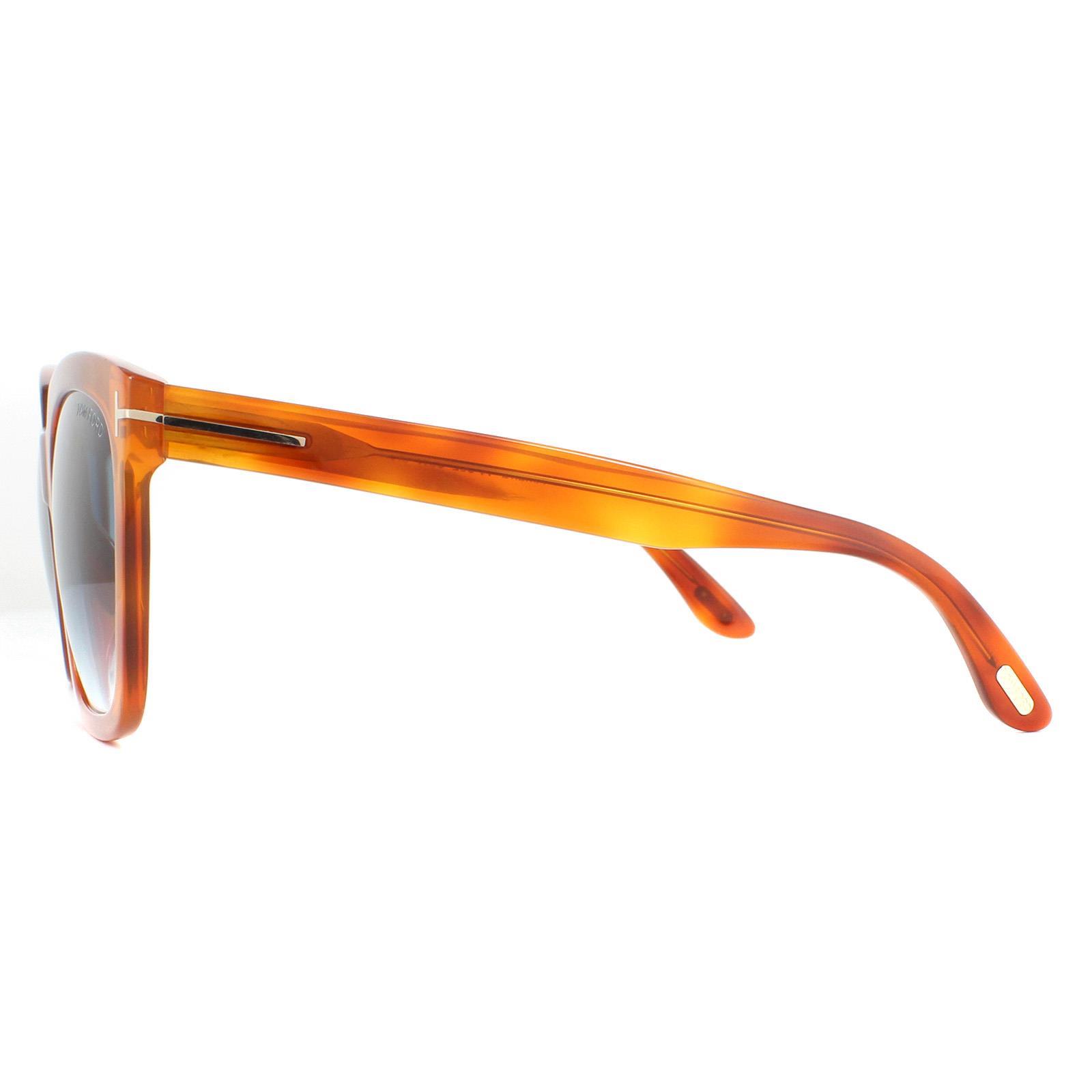 Tom Ford FT 0502 53W Avana Blonde Sunglasses Amazon.com: Tom Ford Sunglasses FT 1080 53F Blonde Havana  main image 2