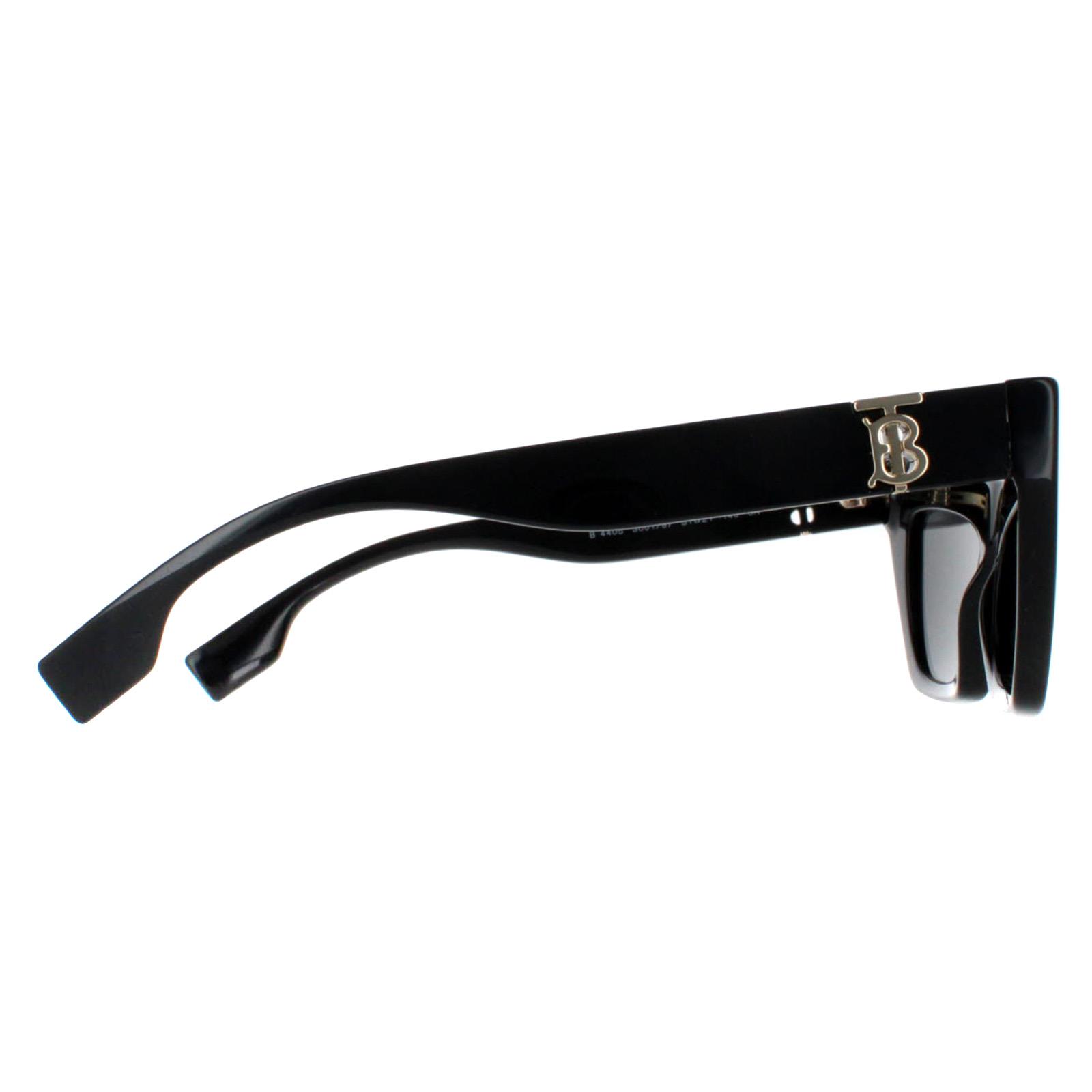 Burberry Sunglasses BE4405-300187-51 New with tags Amazon.com: BURBERRY BE4405 300187 51MM Black/Dark Grey  main image 4