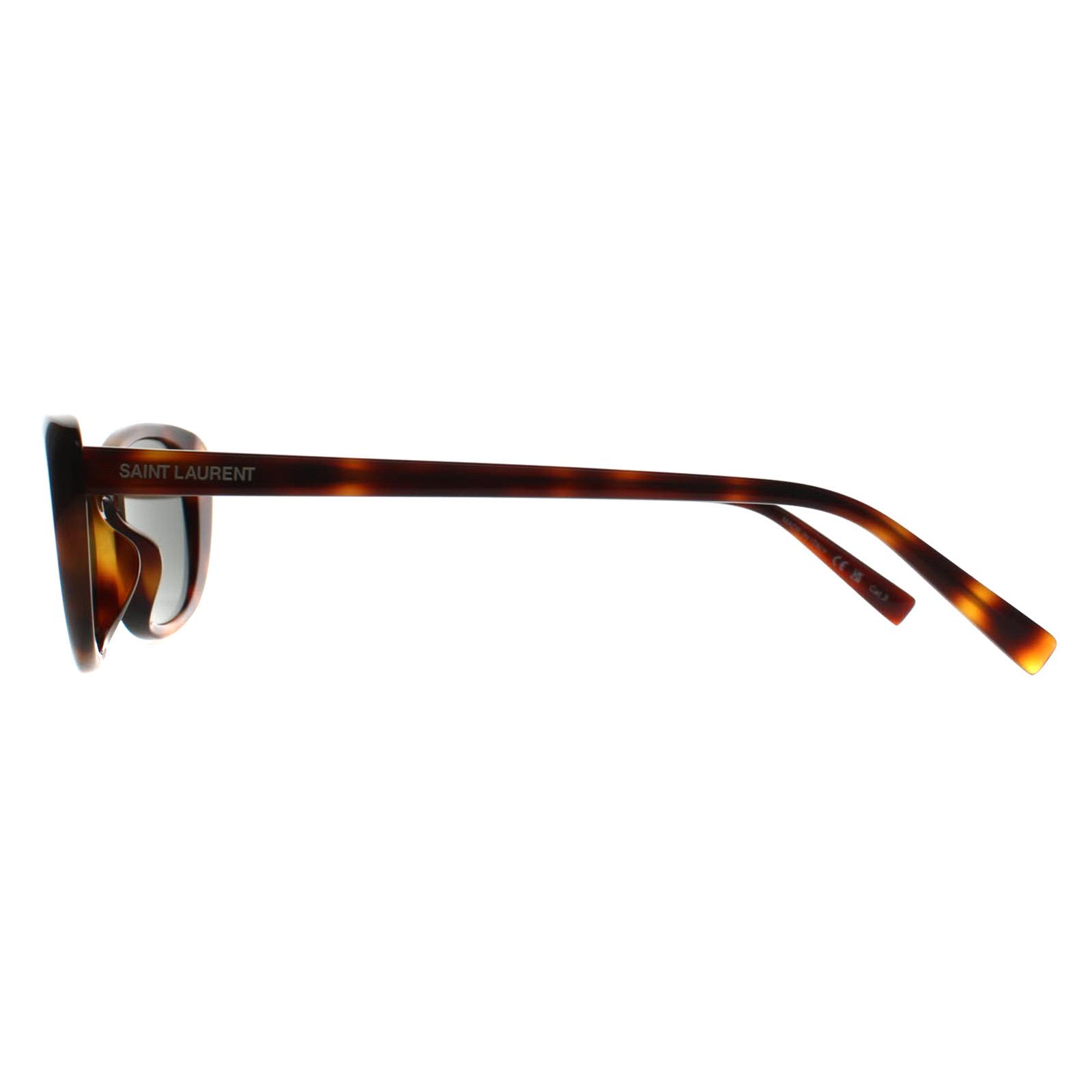 Saint Laurent Sunglasses SL 822 002 Havana Grey | eBay display picture 3