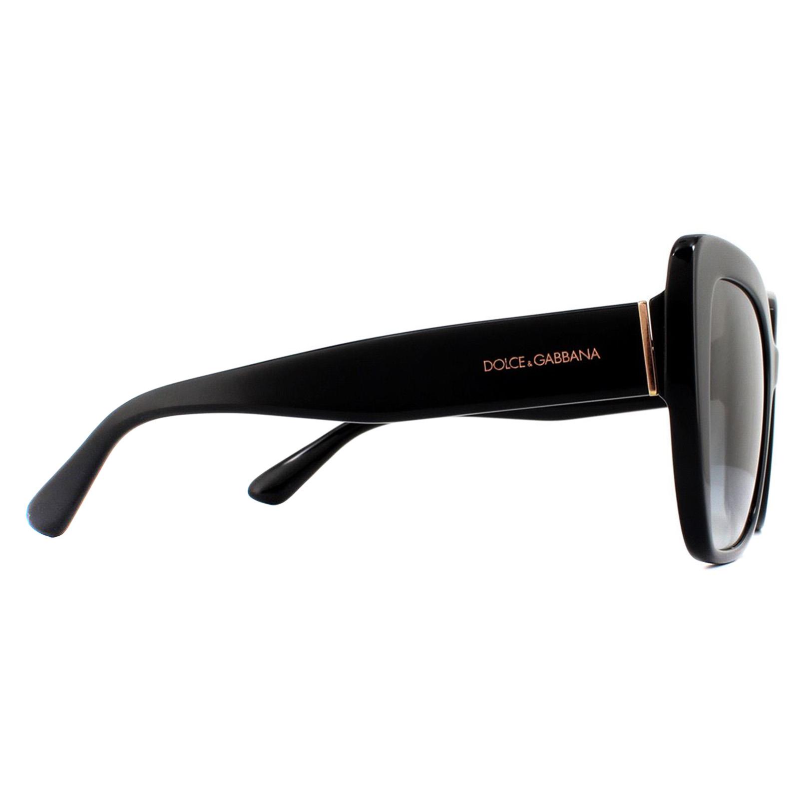 Dolce & Gabbana Sonnenbrille DG4348 501/8G Schwarz Grau Verlauf - Bild 4 von 12