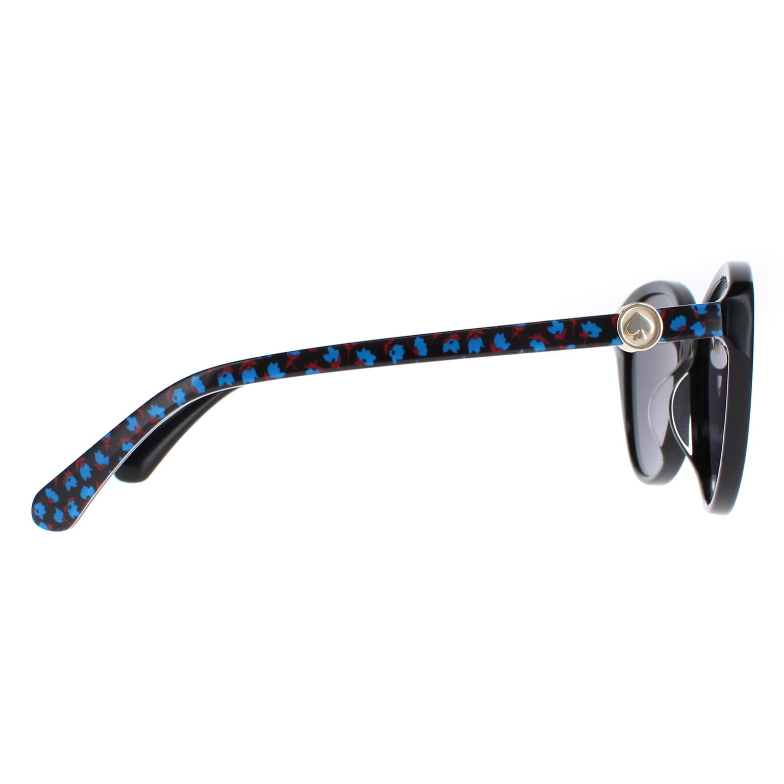 Kate Spade Sunglasses Visalia/G/S 7RM M9 Pattern Black Grey  display picture 1