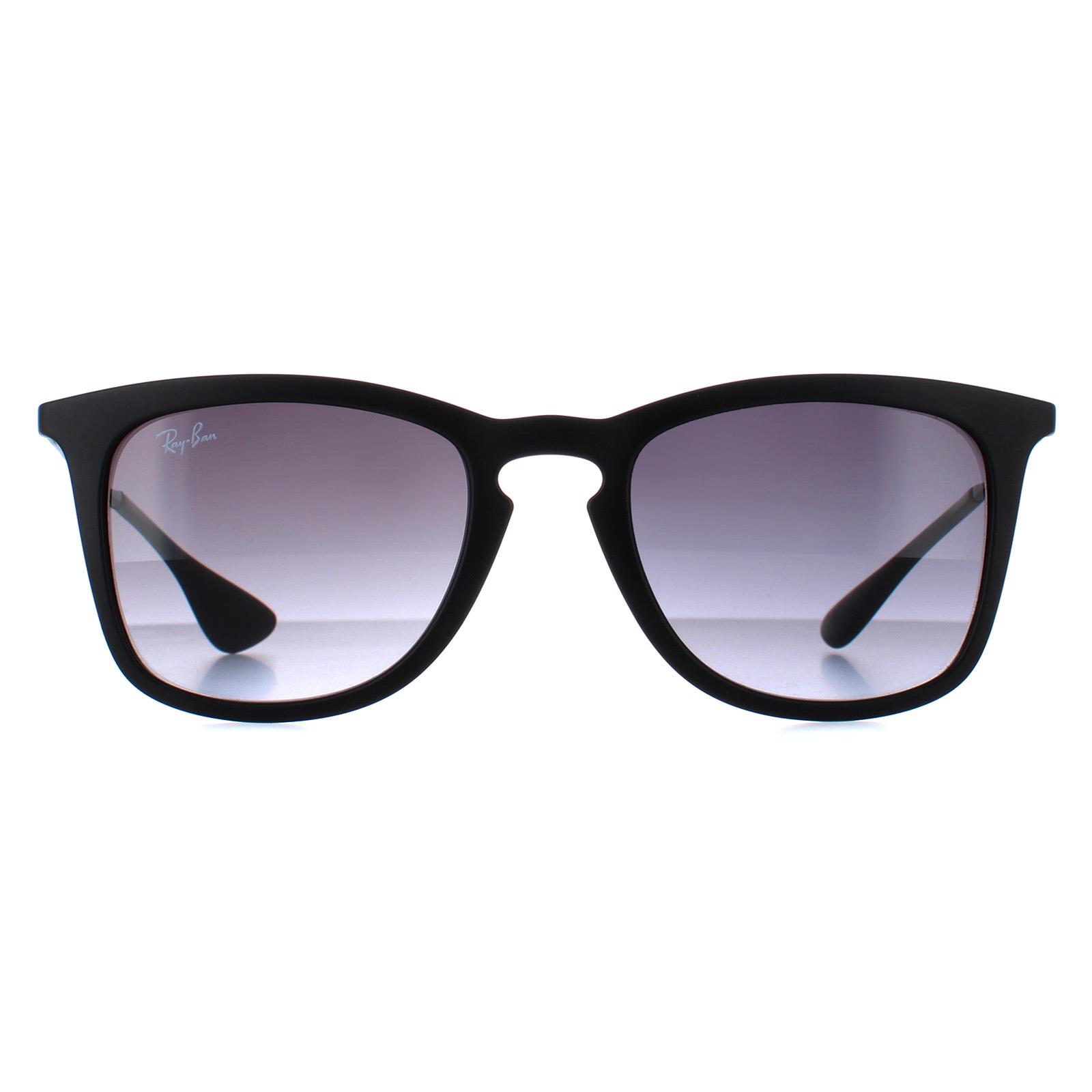 Ray-Ban Sunglasses 4221 622/8G Black Rubber Grey Gradient