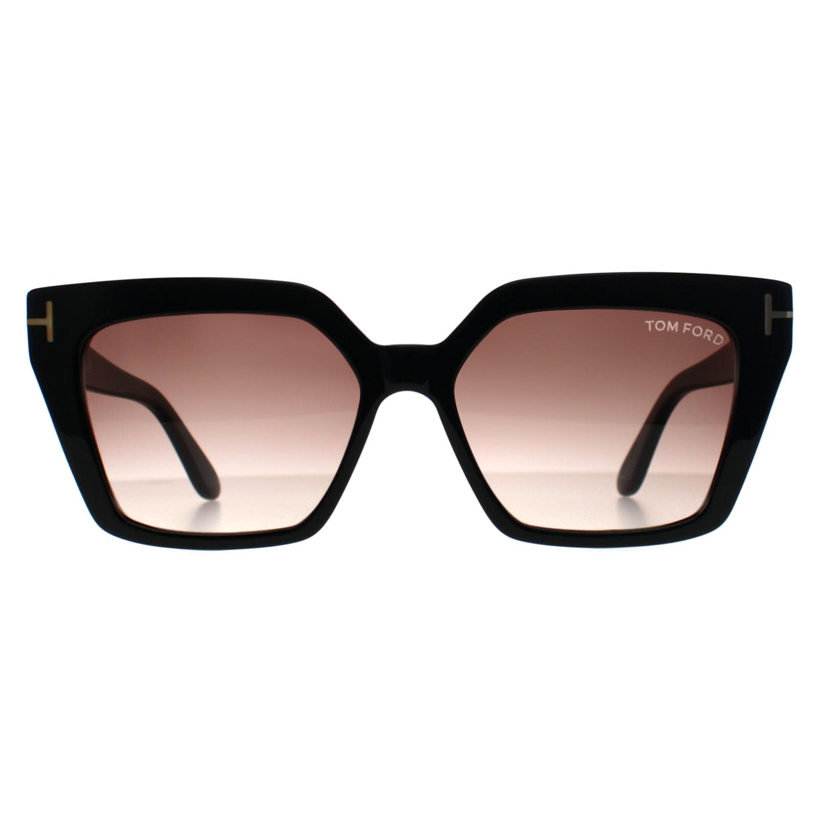 Tom Ford Sunglasses Winona FT1030 01Z Shiny Black Purple  display picture 1