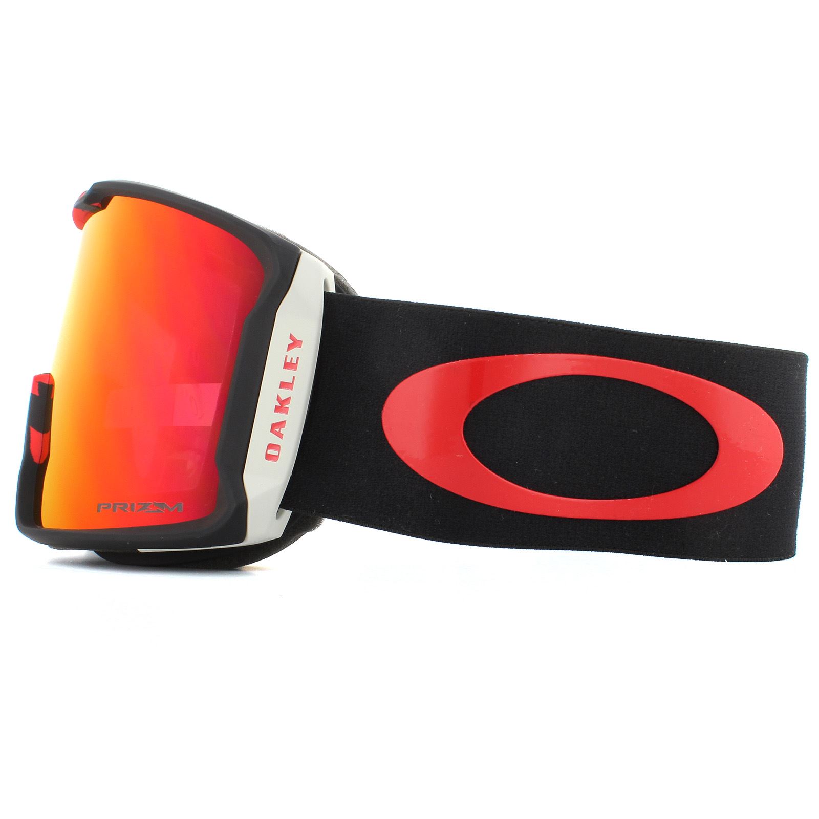 Oakley Ski Goggles Line Miner OO707056 Carlson Camo Red Blue Prizm