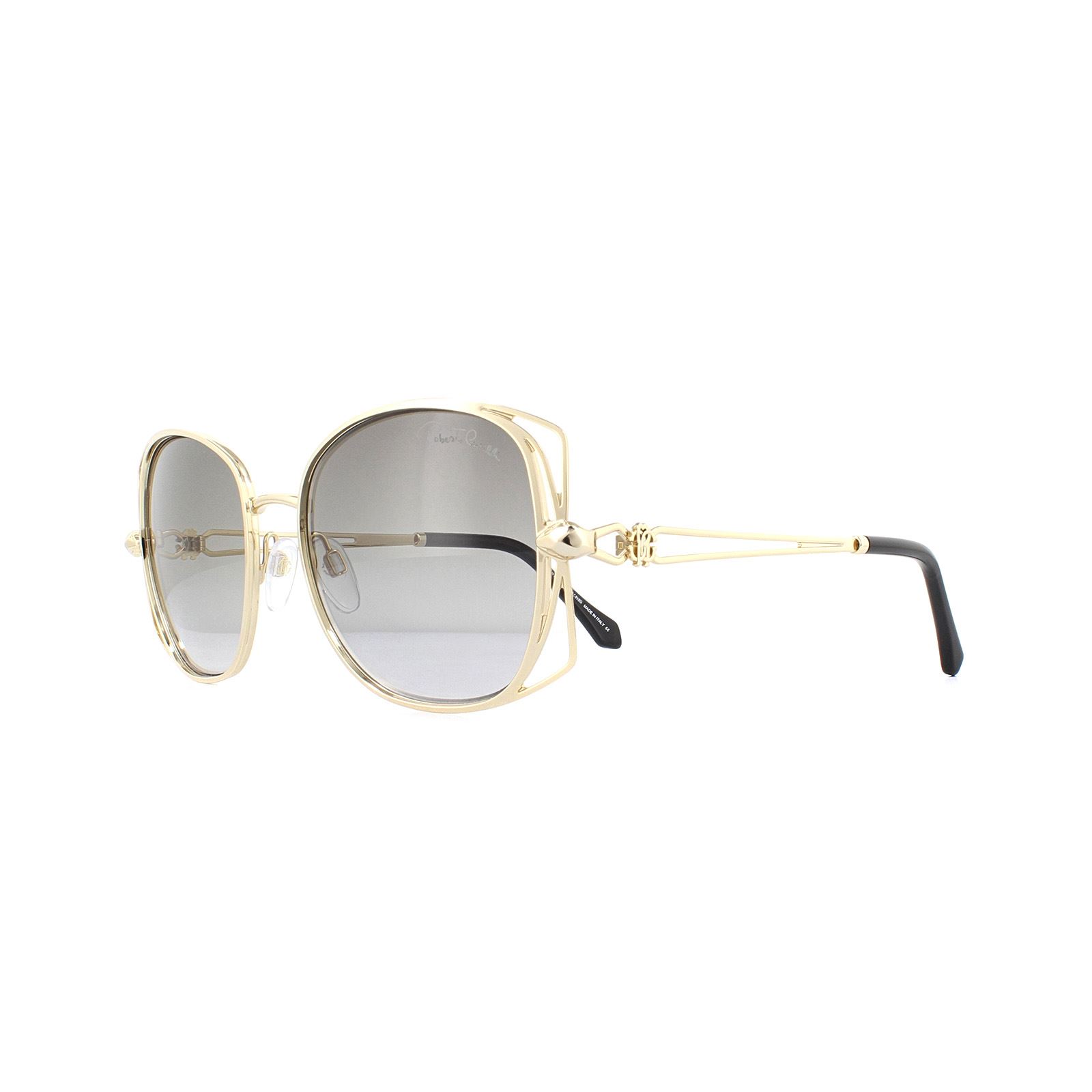 Roberto Cavalli Occhiali da sole Casentino RC1031 28G Oro Marrone Oro Specchio