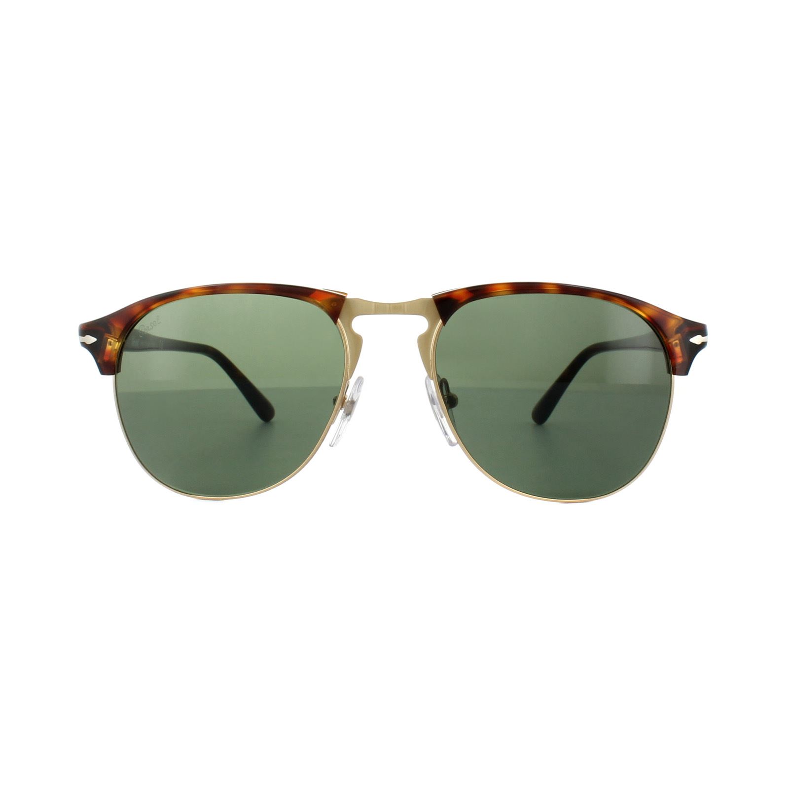 Persol Sunglasses PO8649 24/31 Havana Crystal Green eBay