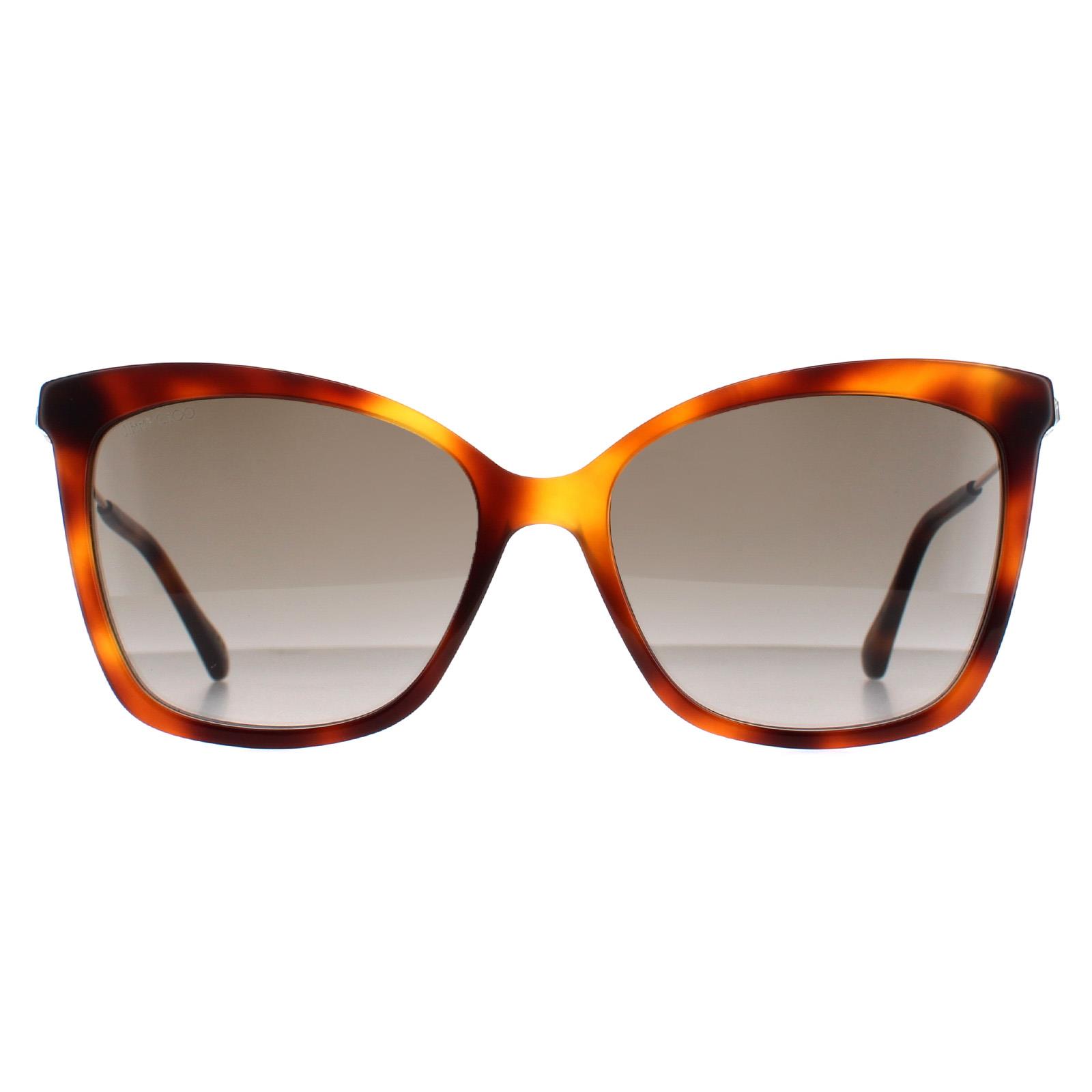 Jimmy Choo Sunglasses MACI/S 086 HA Havana Brown Gradient | eBay display picture 3