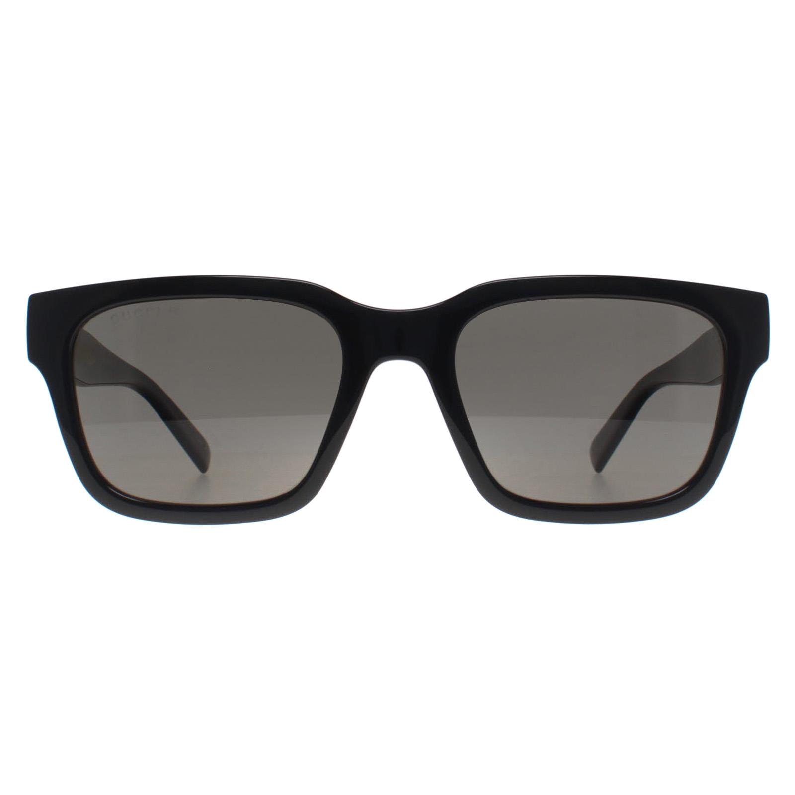 Gucci Sunglasses GG1857S 005 Shiny Black Gray Polarized | eBay display picture 2