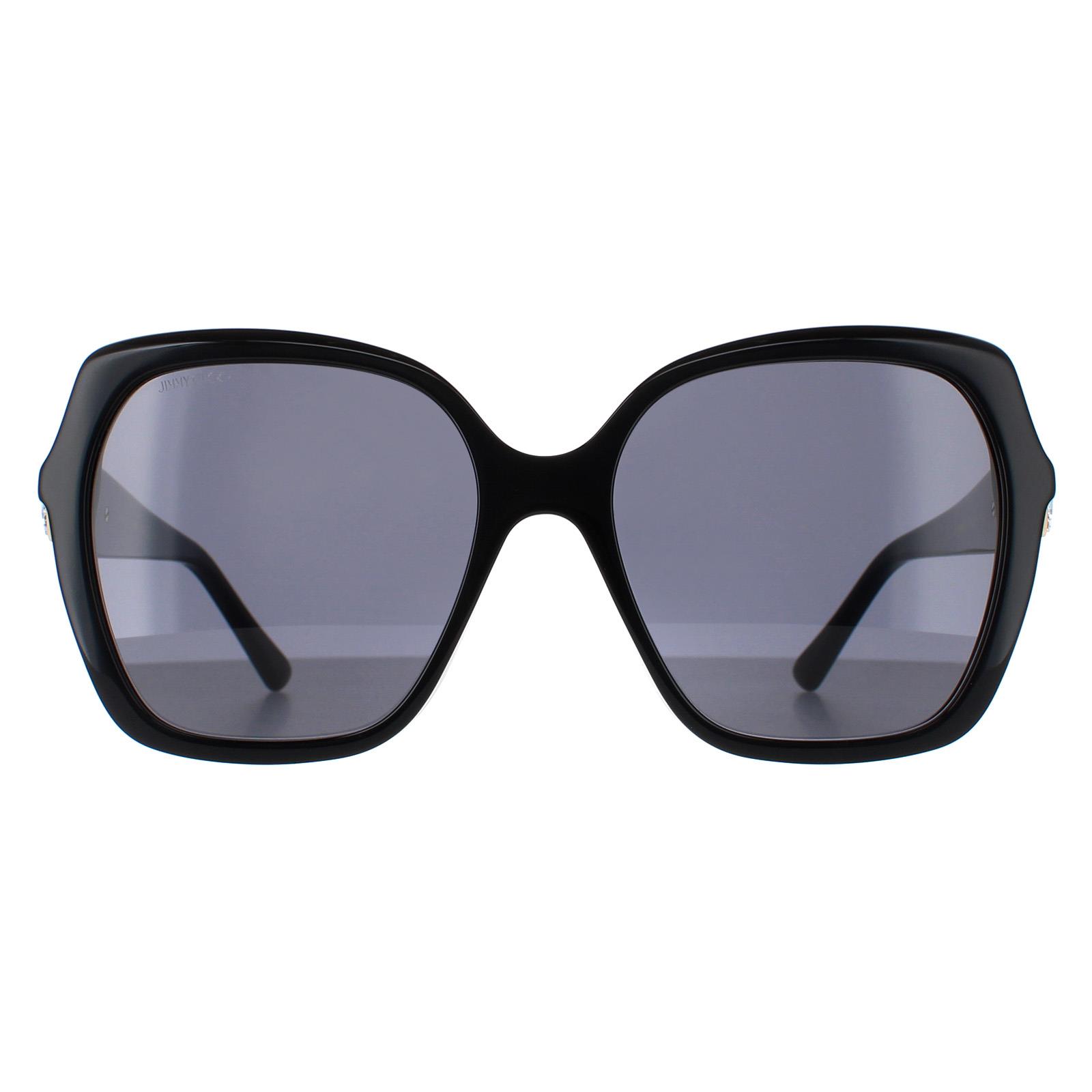 Jimmy Choo Sunglasses MANON/G/S 807 IR Black Grey Blue | eBay display picture 2