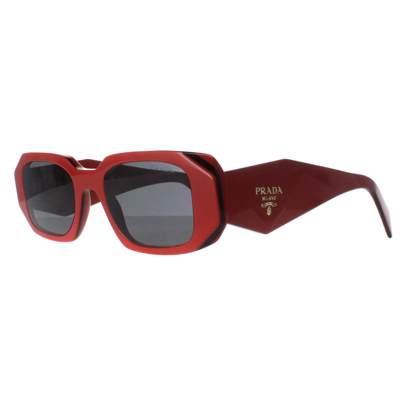 BRAND NEW PRADA PR17WS 12n5s0 Orange/Black Dark Grey Unisex Sunglasses Prada PR 17WS 12N5S0 | Online Sale - Amevista main image 3