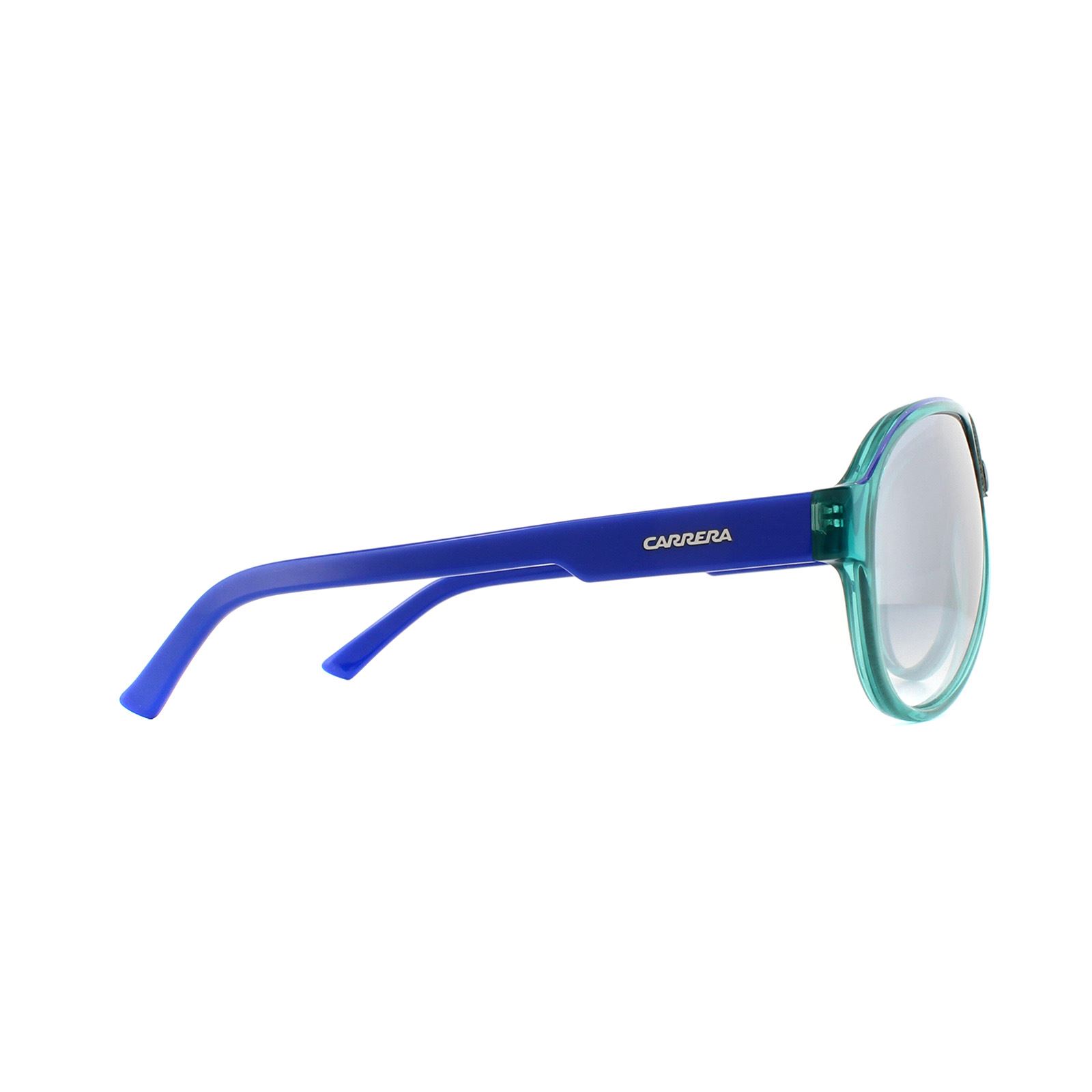 Carrera Sunglasses Carrera 32 C2A G5 Crystal Turquise Blue Azure Grey Mirror