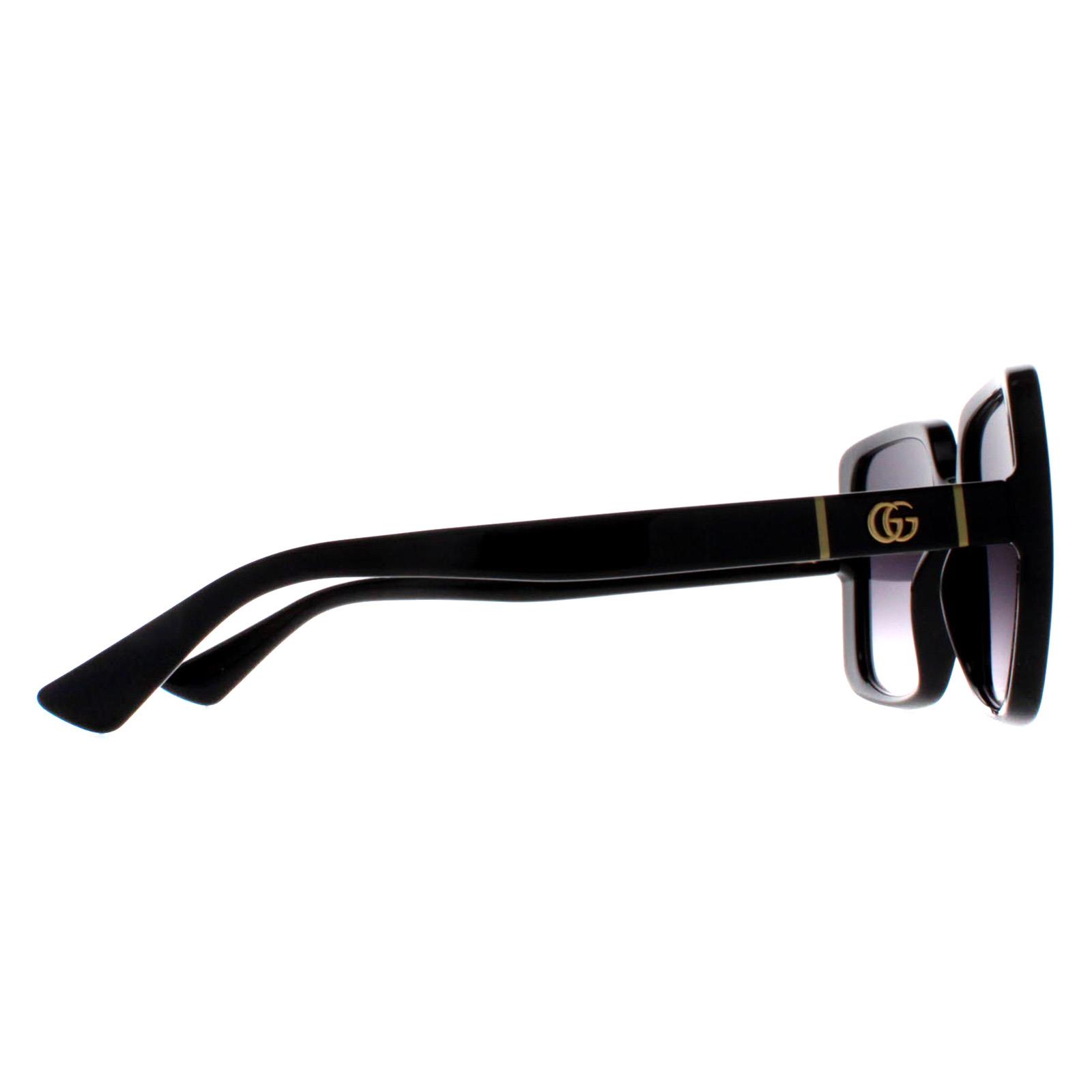 New - ?Authentic Gucci Grey Gradient Square Ladies Sunglasses GG0632S 001 56 . Gucci Women main image 4