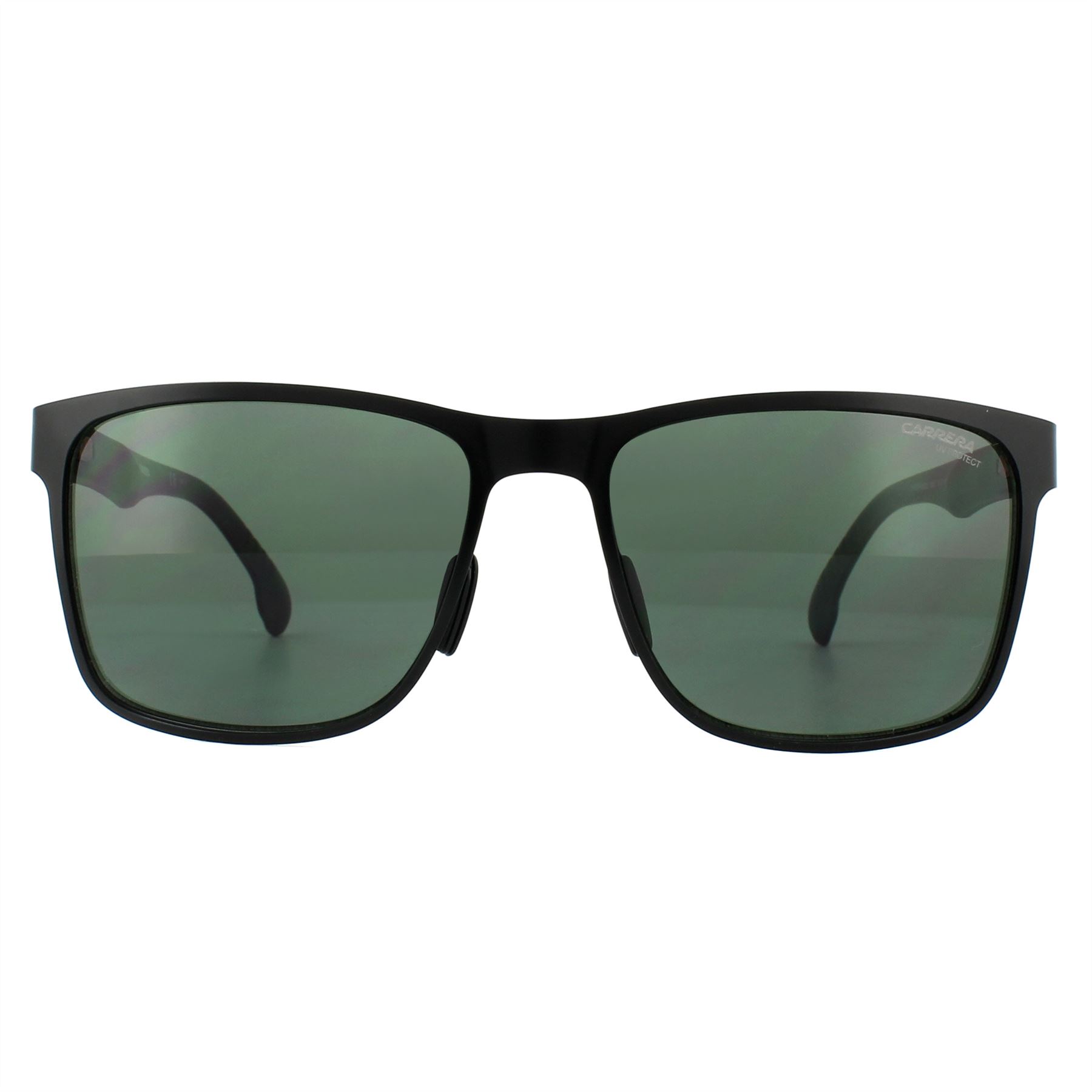 CARRERA Men\'s Sunglasses CA 8026/S 003QT Black Frames Green Lens 57mm Carrera Sunglasses 8026/S 003 QT Matt Black Green | eBay main image 2
