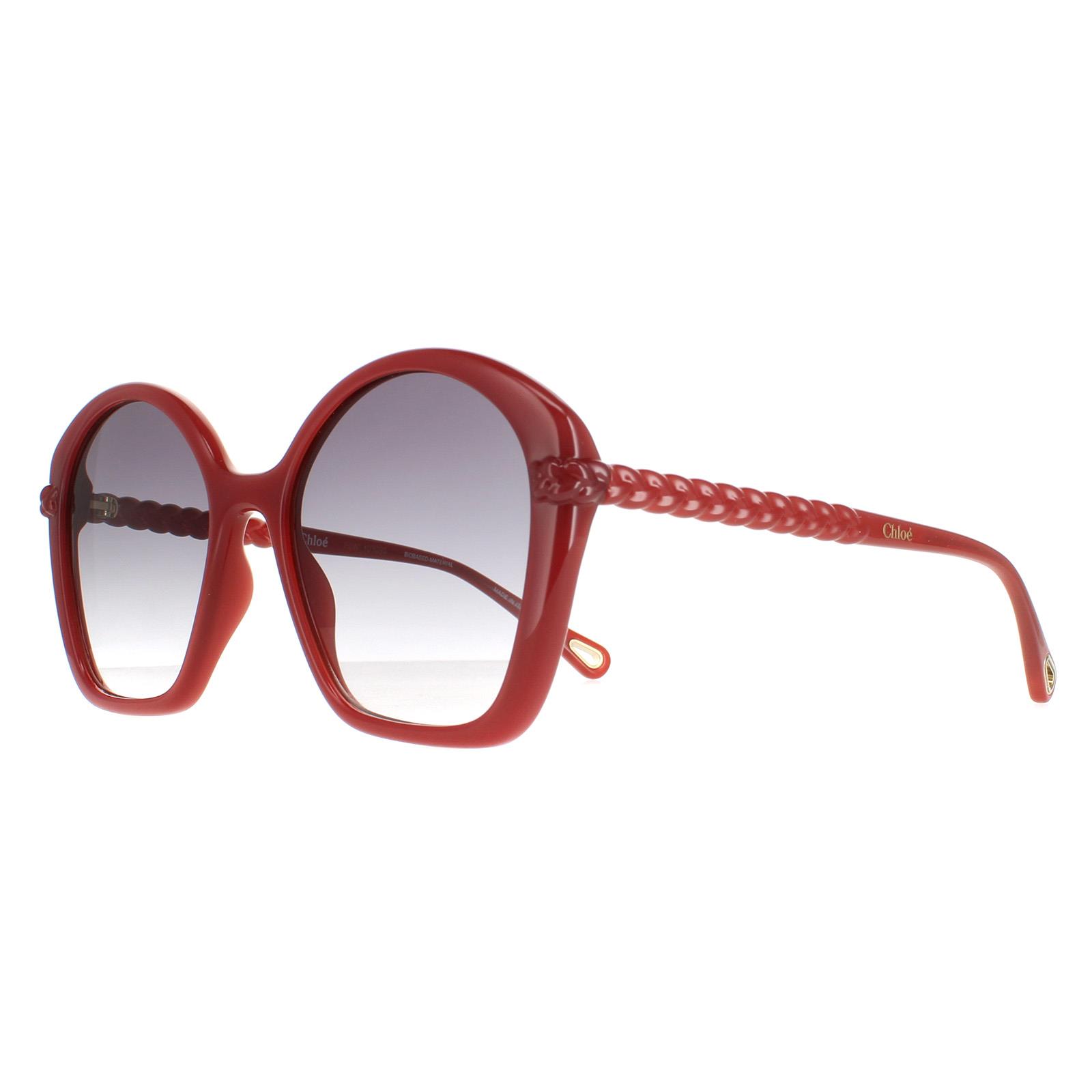 Chloe Sunglasses CH0003S 003 Dark Orange Gray Gradient | eBay display picture 2
