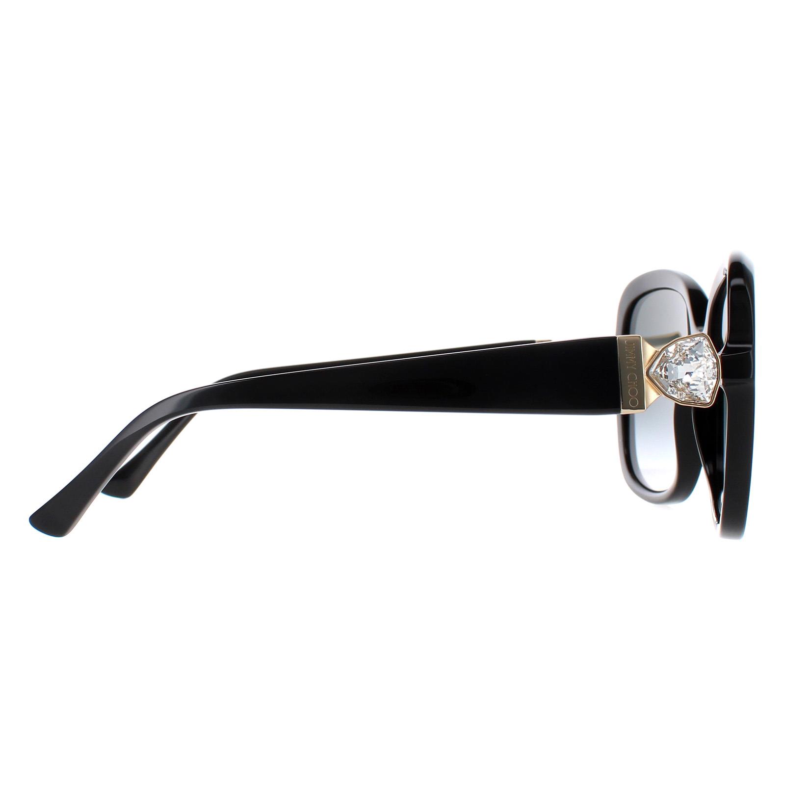 Jimmy Choo Sunglasses SADIE/S 807 9O Black Dark Gray  display picture 2
