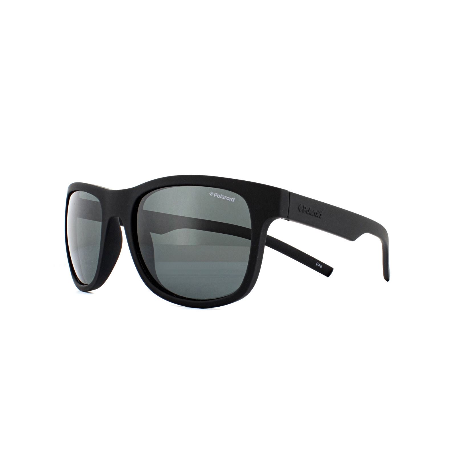 Polaroid Sunglasses PLD 6015/S YYV Y2 Rubber Black Gray Polarized eBay