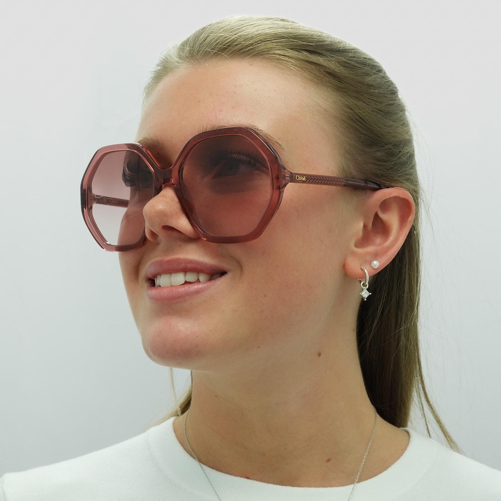 ☆Chloe☆ BILLIE サングラス PINK/BROWN♪ Chloe Sunglasses Billy Pink Brown