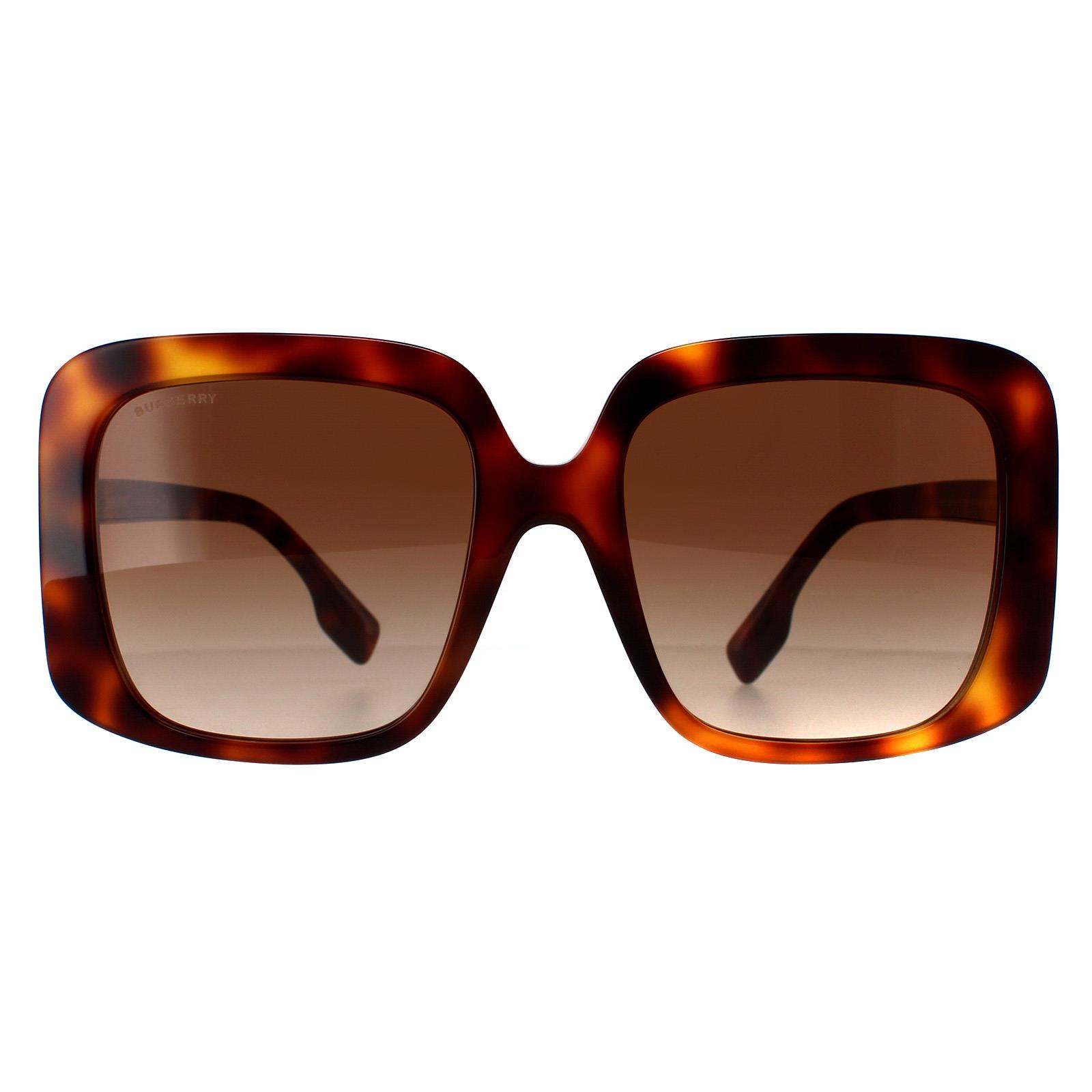 Burberry light Havana Brown gradient sunglasses Burberry Sunglasses BE4345 331613 Light Havana Brown  main image 2