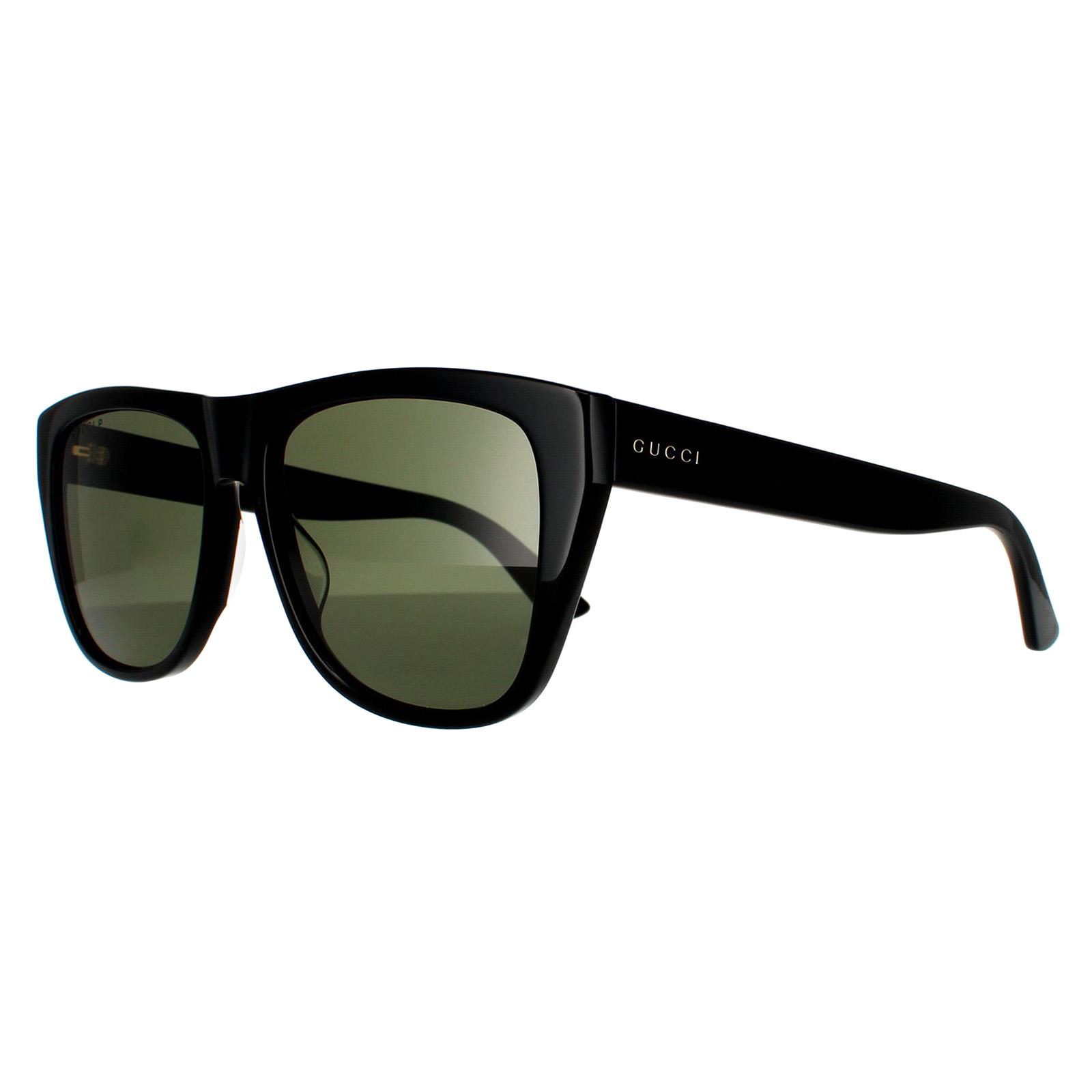 Gucci Sunglasses GG0926S 005 Black Green Polarized | eBay