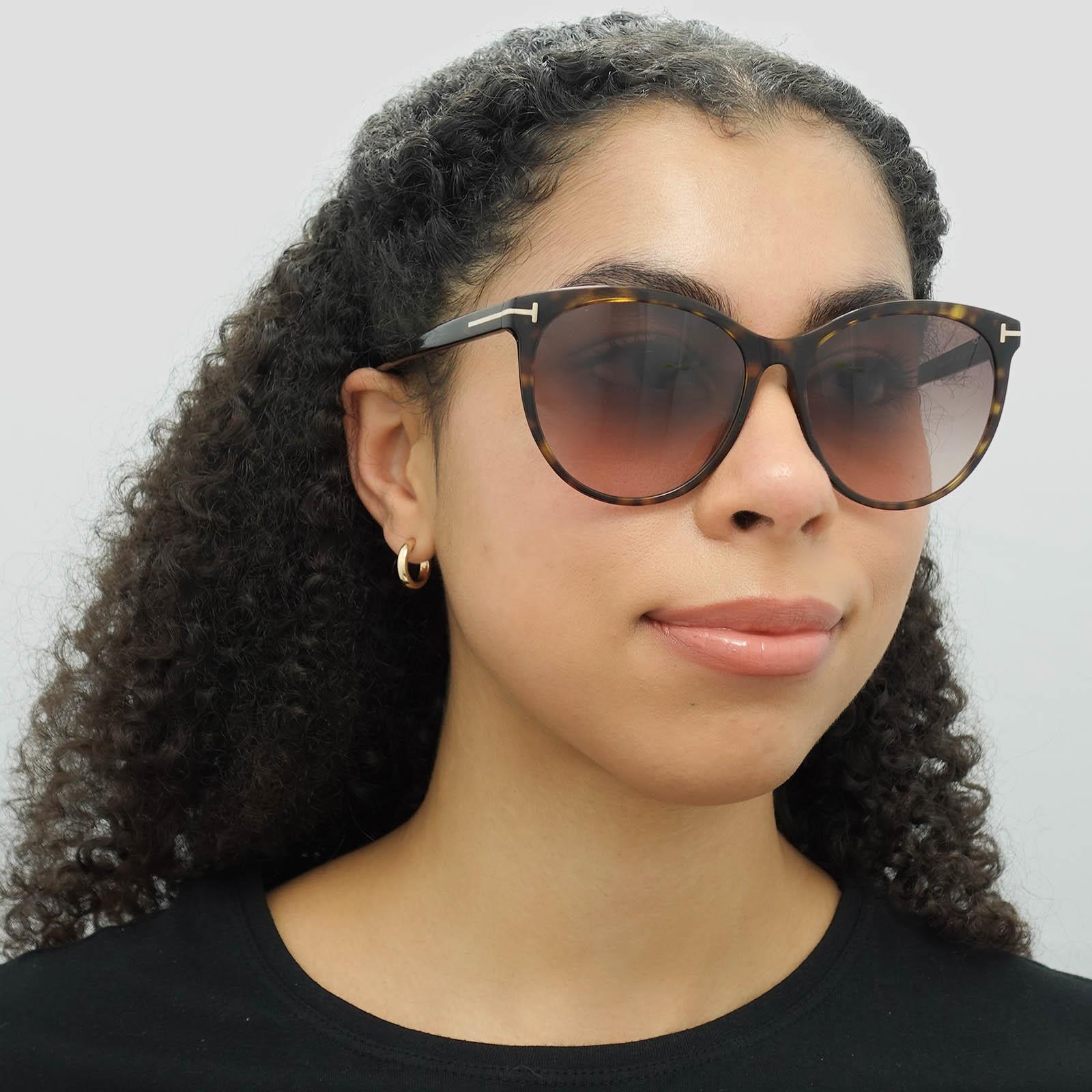 Tom Ford Sunglasses Maxim FT0787 52F Dark Havana Brown Gradient | eBay