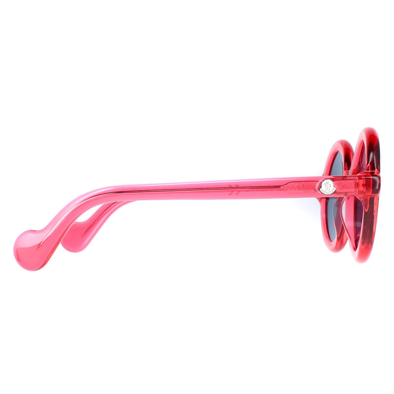 MONCLER ラウントフレムサンクラス ML0005 75Z Moncler Sunglasses ML0005 75Z Shiny Fuchsia Purple Gradient