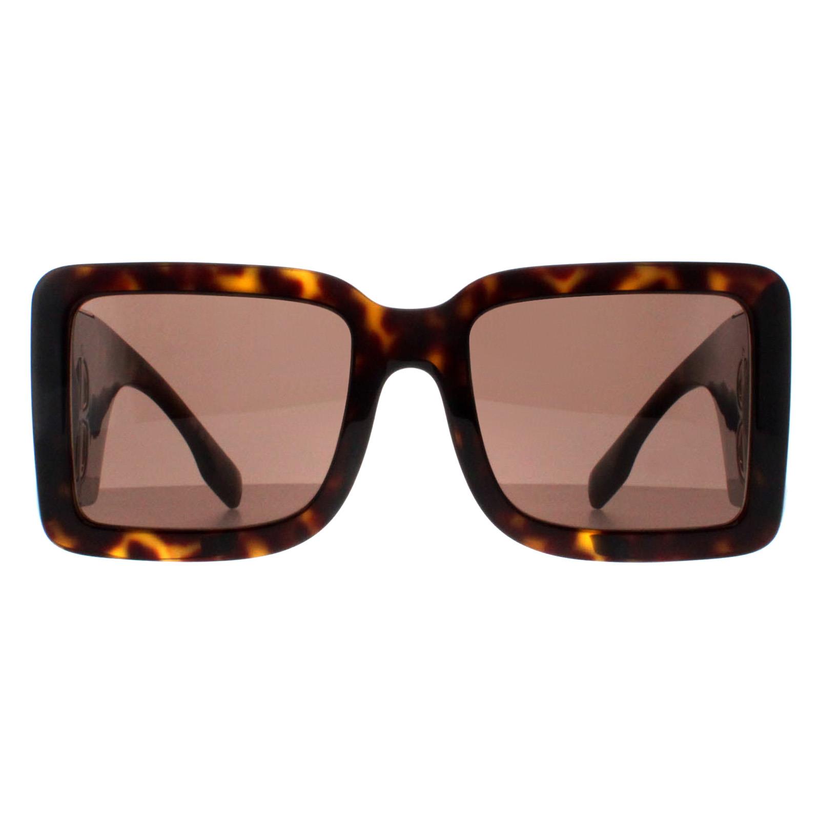 Burberry Sunglasses BE4406U 300273 Dark Havana Dark Brown | eBay