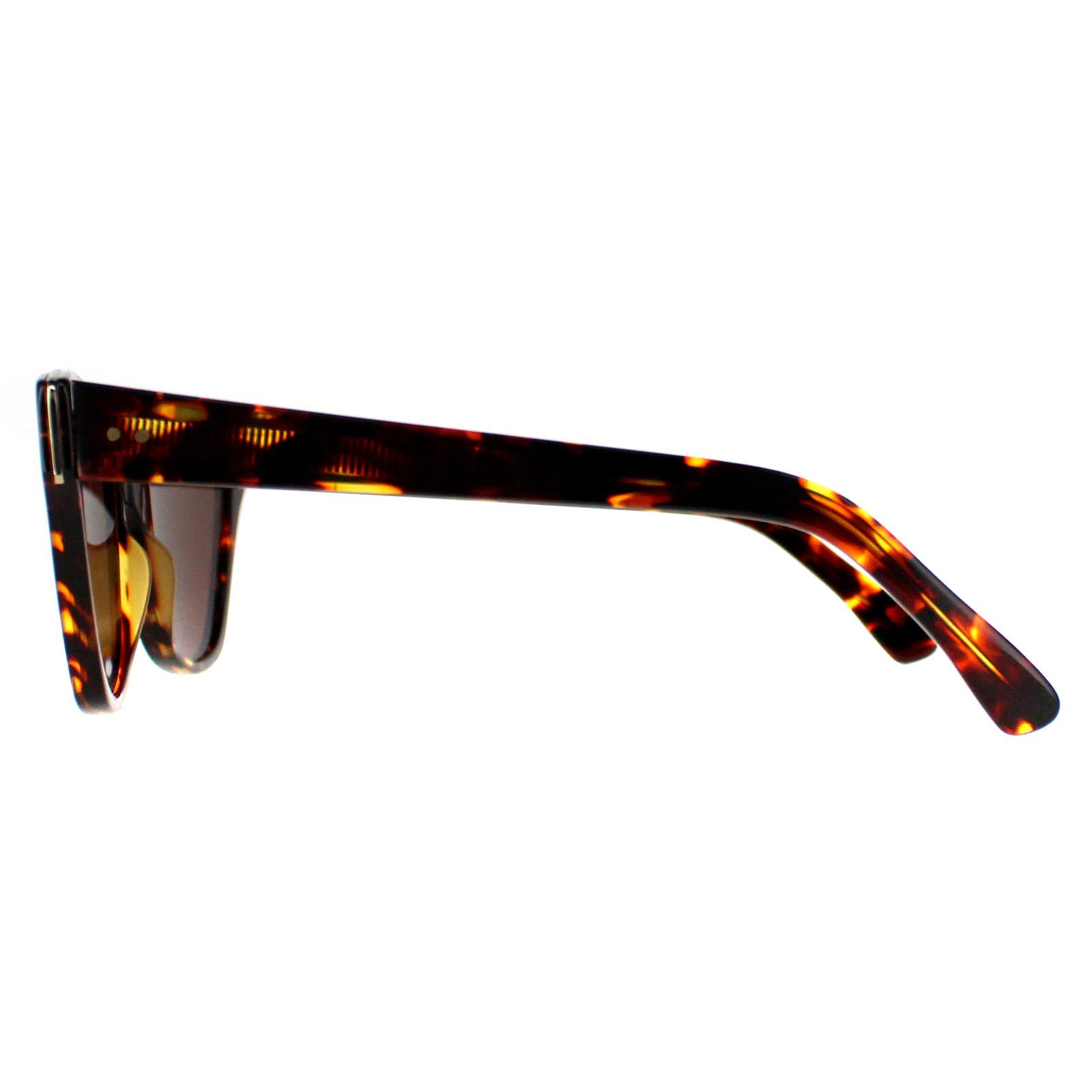 Cutler and Gross Sunglasses 1283 002 Gold Tortoiseshell 
