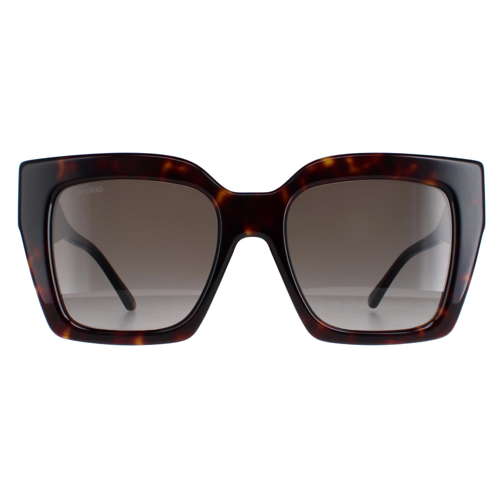 New,  JIMMY CHOO Sunglasses ELENI/G/S 086HA Authentic Jimmy Choo Sunglasses Eleni/G/S 086/HA Dark Havana Brown  main image 4