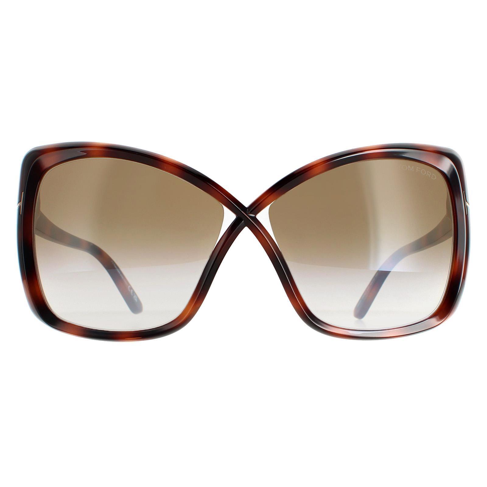 Tom Ford Sunglasses FT0943 Jasmin 53F Blonde Havana Brown  display picture 3