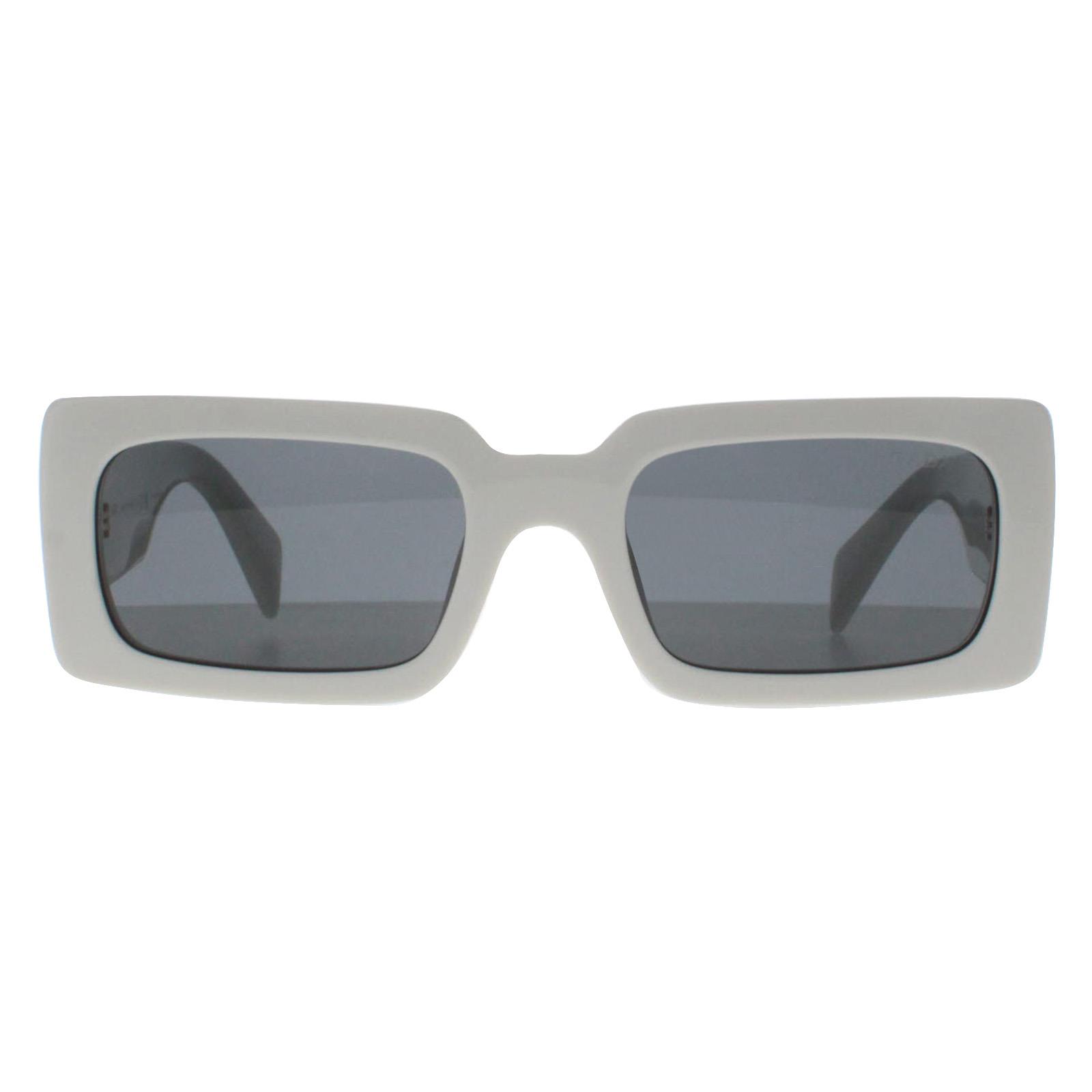 Prada Sunglasses PRA07S 1425S0 Talc Dark Gray | eBay display picture 1