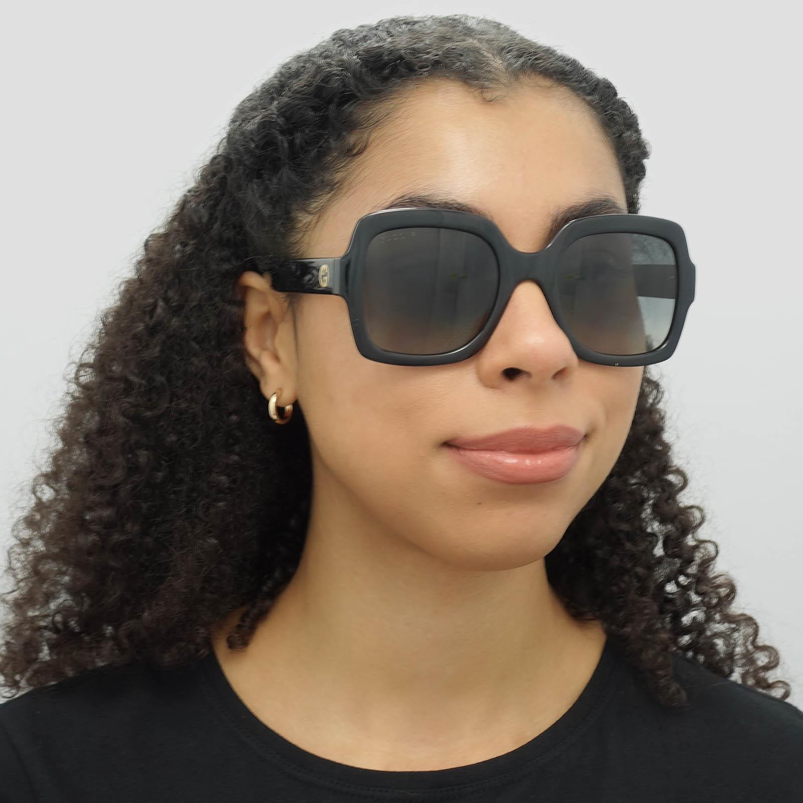 Gucci Sunglasses GG1337S 002 Black Grey Gradient Polarized  display picture 1