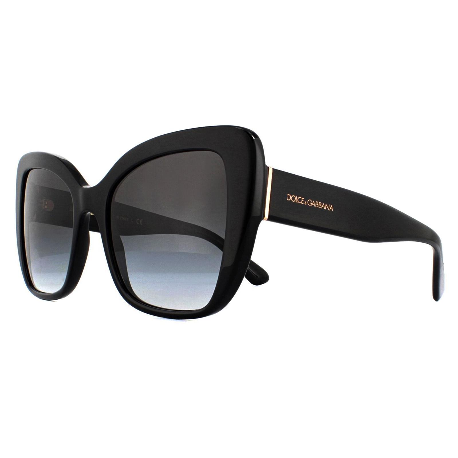 Dolce & Gabbana Sonnenbrille DG4348 501/8G Schwarz Grau Verlauf - Bild 2 von 12
