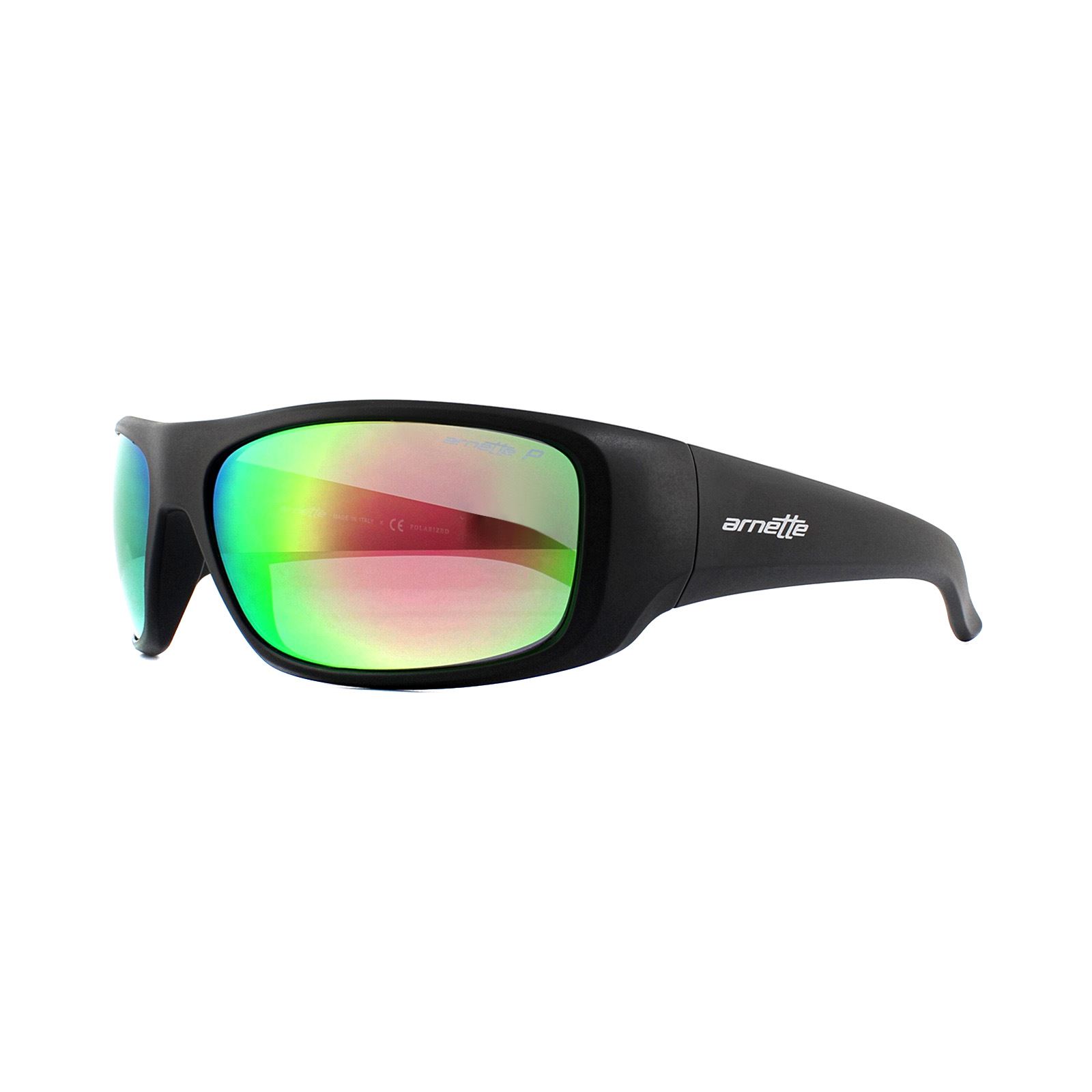 Sunglasses 4182 Hot Shot 01/1I Matte Black Green Mirror