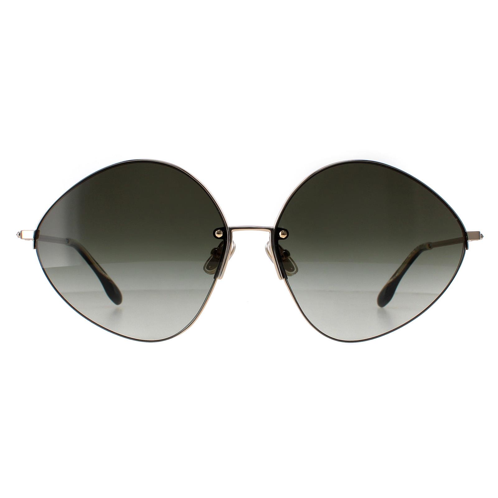 Victoria Beckham Sunglasses VB220S 713 Gold Sage Green  display picture 2