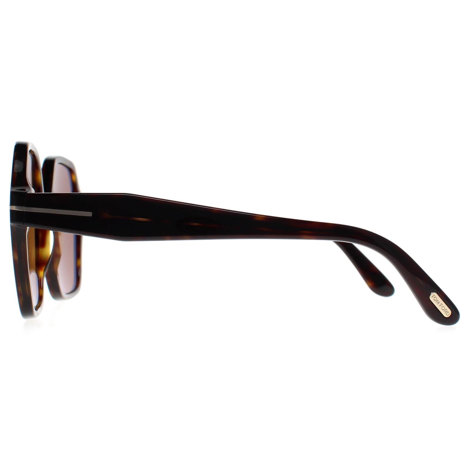 TOM FORD SUNGLASSES FT1032-F 52E Dark Havana / Brown Amazon.com: Tom Ford Sunglasses FT 1085 52U Dark Havana  main image 2
