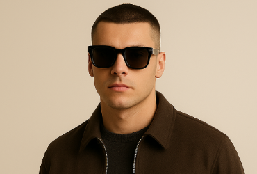 Serengeti Sunglasses Odell SS555001 Shiny Light Gold Saturn