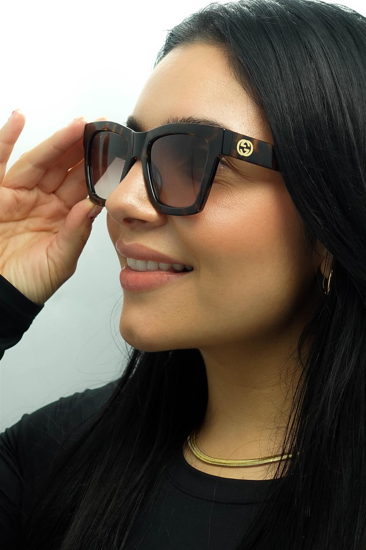 Gucci Sunglasses GG1714S 002 Havana Brown Gradient | eBay display picture 2