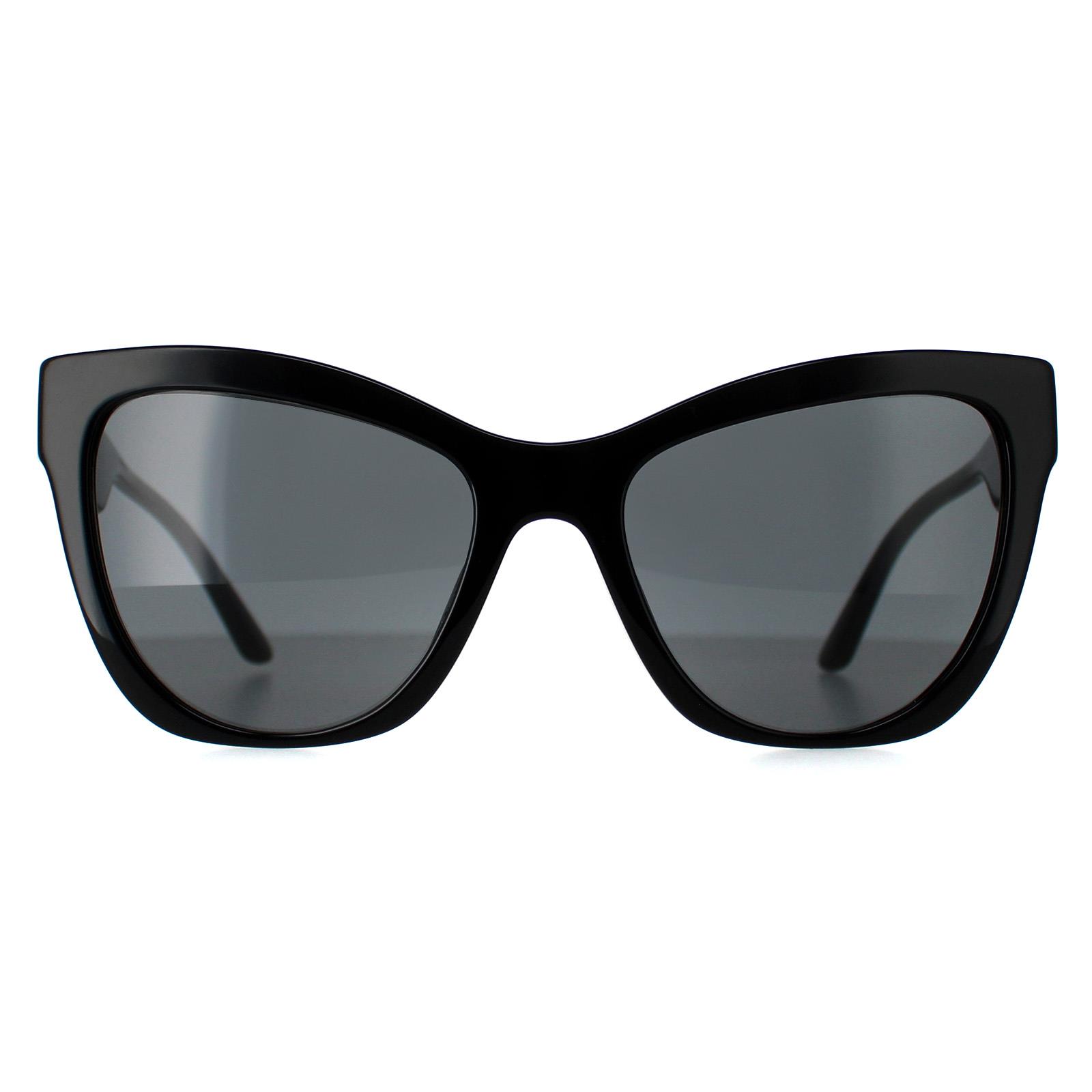 Versace Women\'s Cat Eye Sunglasses VE4417U 535887 Black/Dark Grey Versace Women main image 2