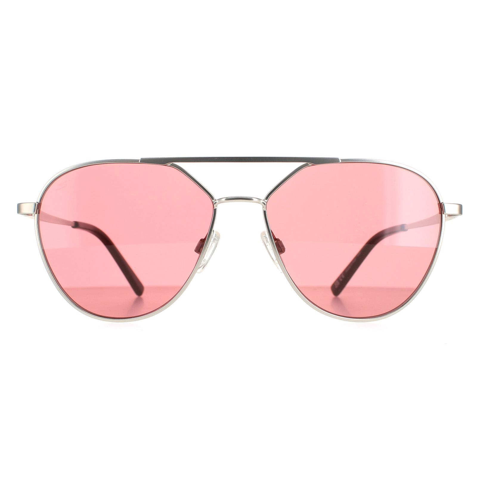 サングラス SERENGETI Serengeti - Odell - ss555005 (ODELL SS555005) Serengeti Sunglasses Odell SS555005 Matte Silver Saturn