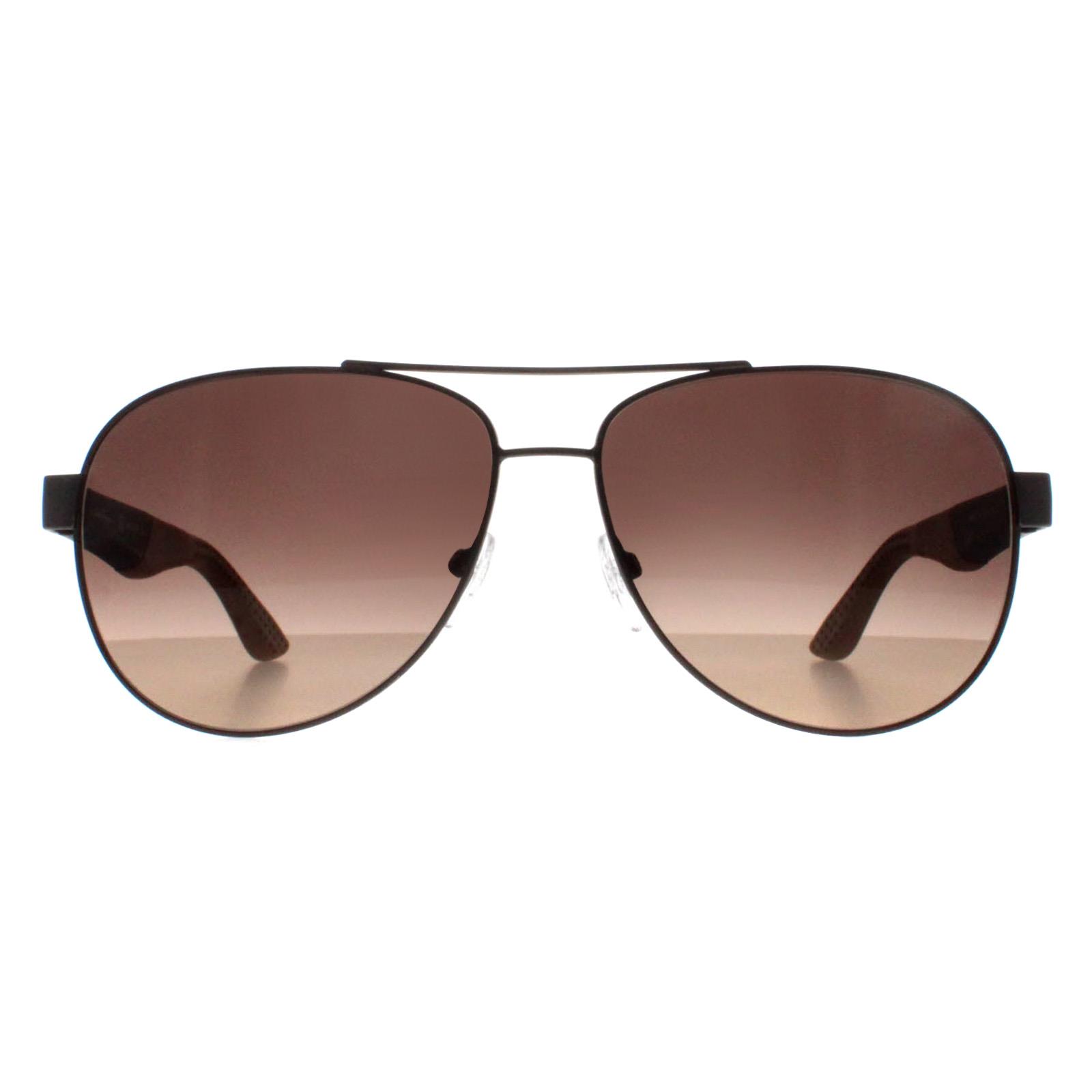 New Salvatore Ferragamo SF275S 071 Dark Rutherium Aviator Sunglasses w/Grey Lens Amazon.com: Salvatore Ferragamo Aviator Sunglasses SF157S  main image 4