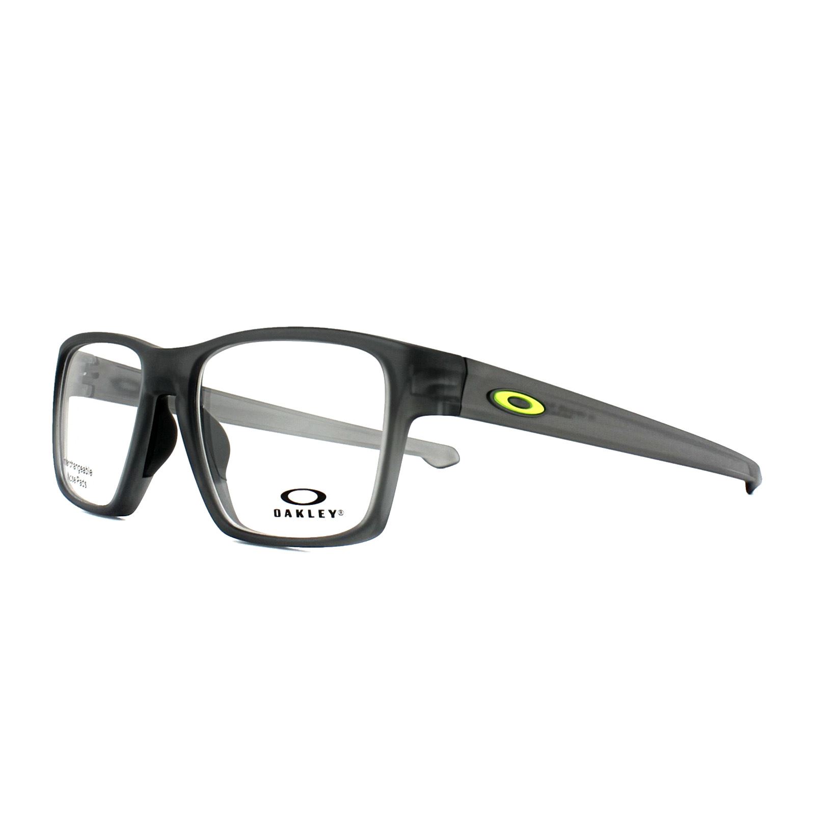 Oakley Eyeglasses Frames Litebeam OX814002 Satin Gray Smoke 55mm Mens