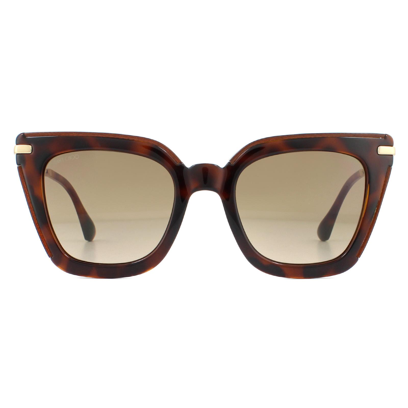 Jimmy Choo Sonnenbrille Ciara/G/S OCY HA Schwarz Braun  display picture 3