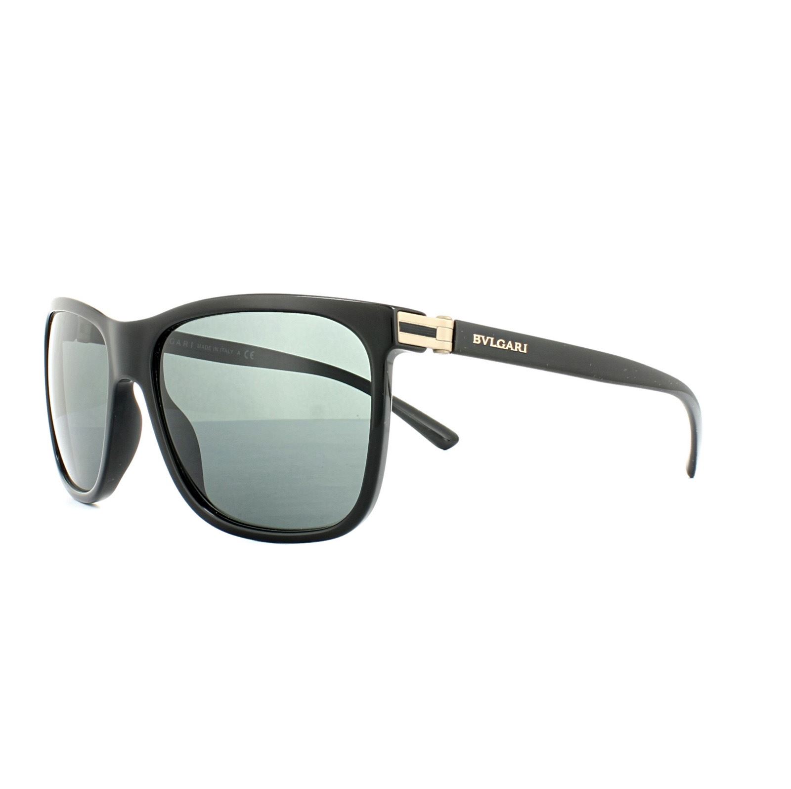 Bvlgari Sunglasses 7027 501/87 Black Gray eBay