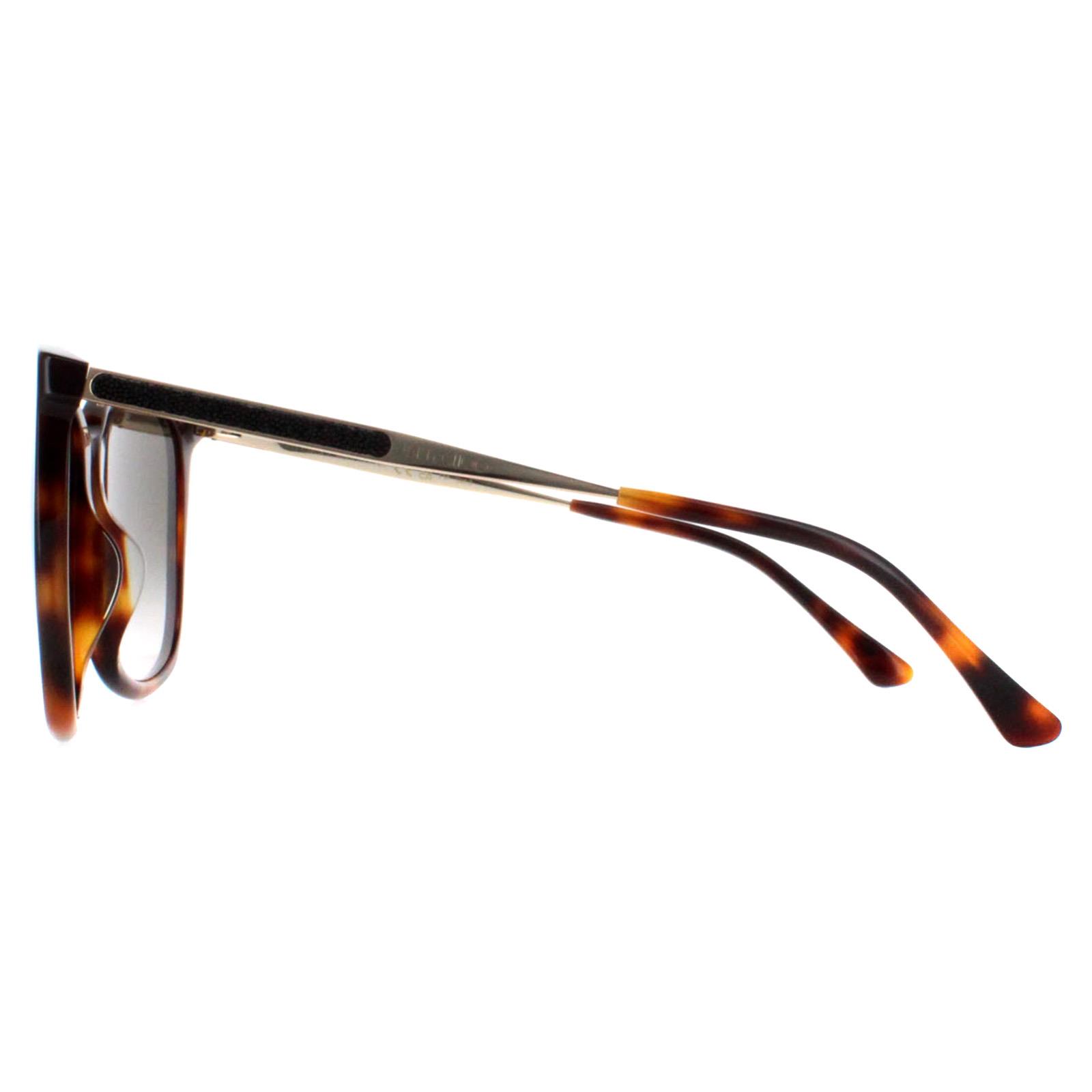 Jimmy Choo Sunglasses NEREA/G/S 05L HA Havana Brown Gradient 
