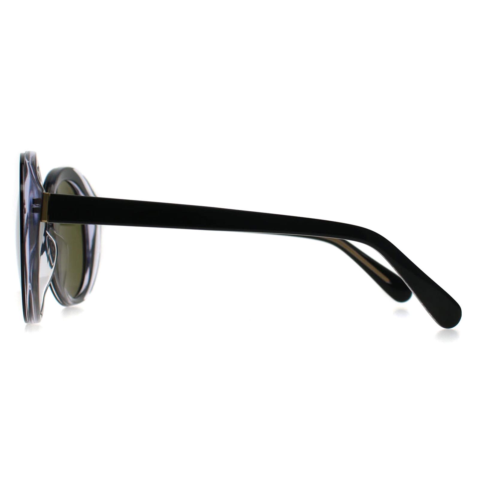 Serengeti Sunglasses Bacall SS541001 Black Transp Polarized  display picture 3