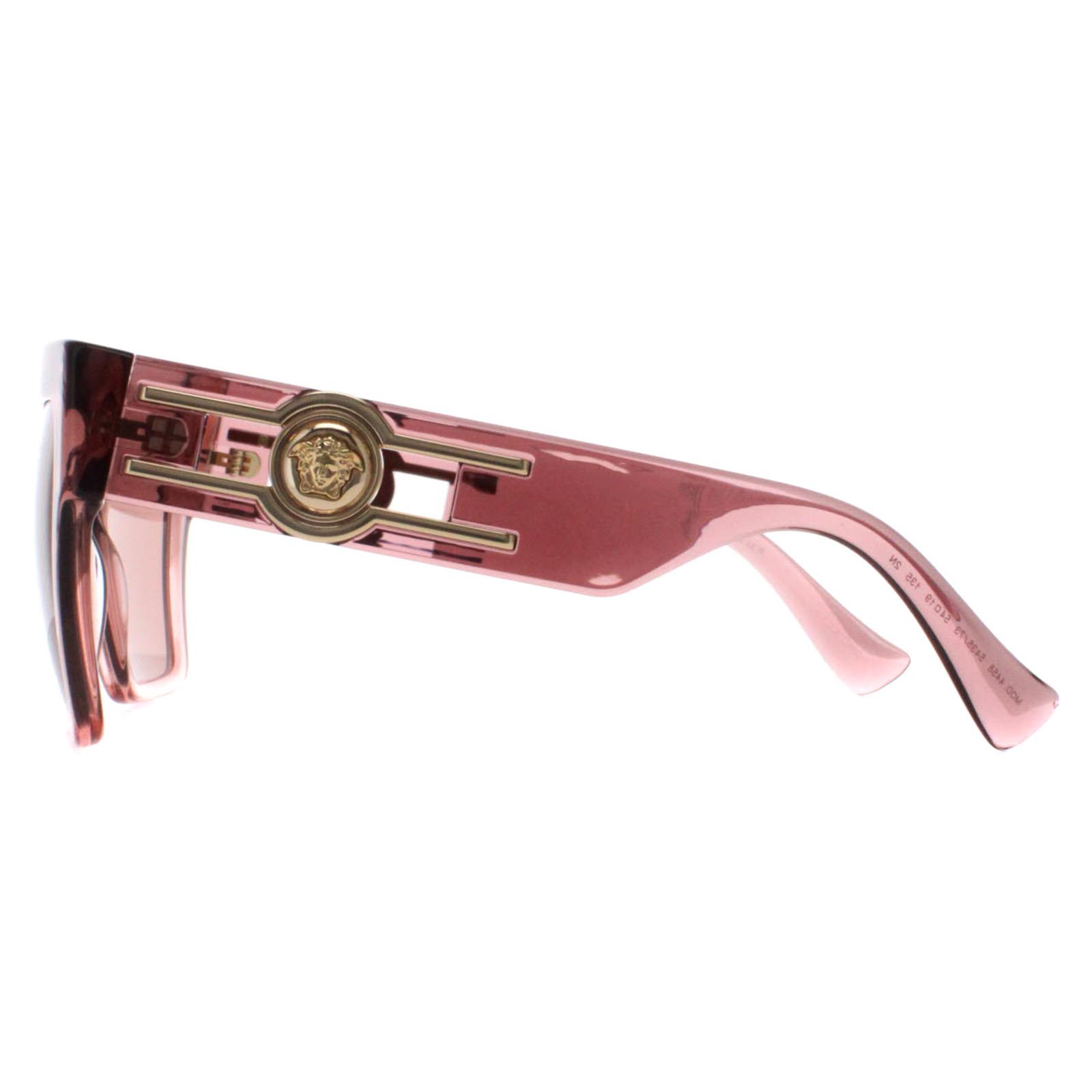 BRAND NEW VERSACE VE4458 543573 Brown Transparent Light Brown Women Sunglasses BRAND NEW VERSACE VE4458 543573 Brown | Mercari main image 3