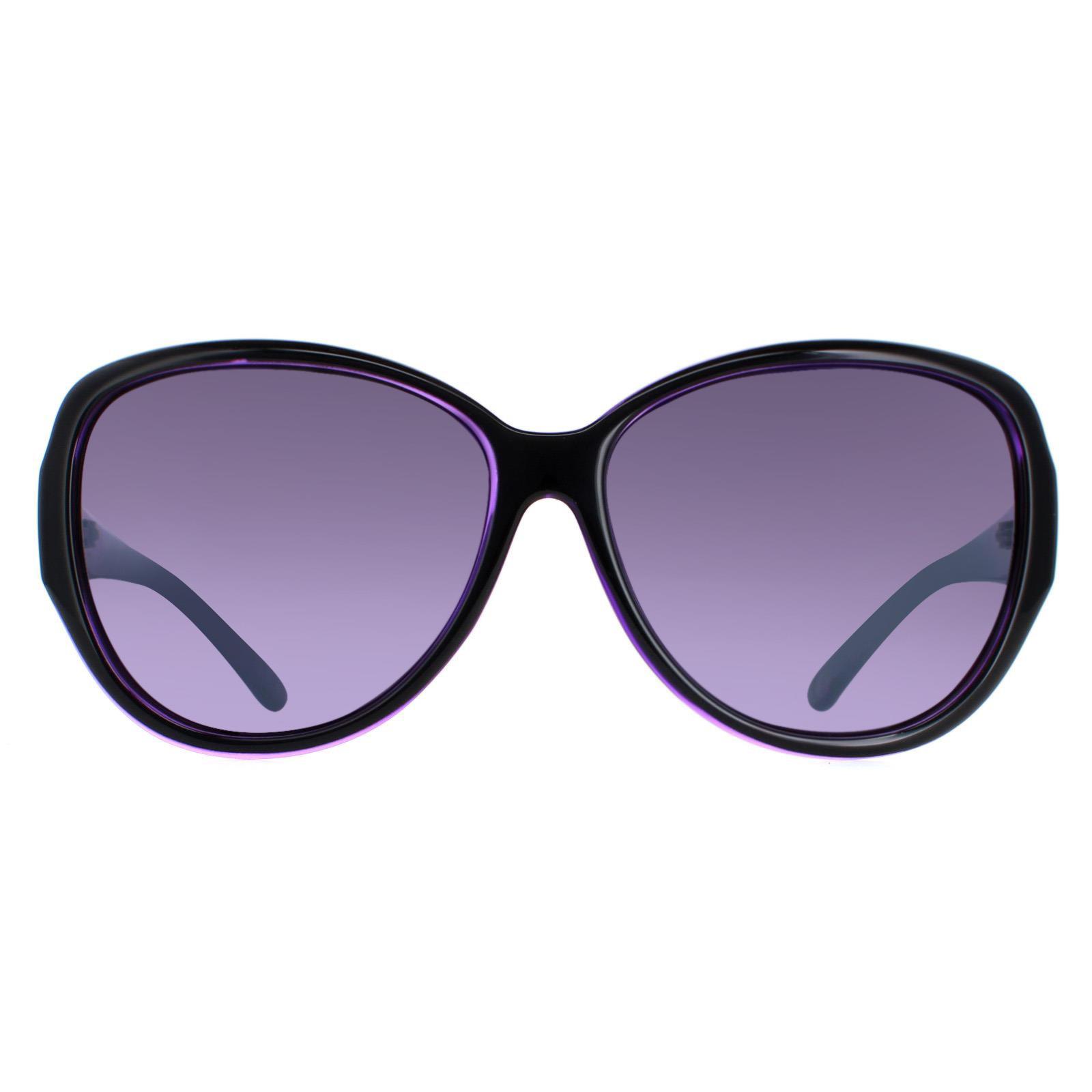 Ted Baker Sunglasses TB1394 Shay 007 Black Purple Purple  display picture 3